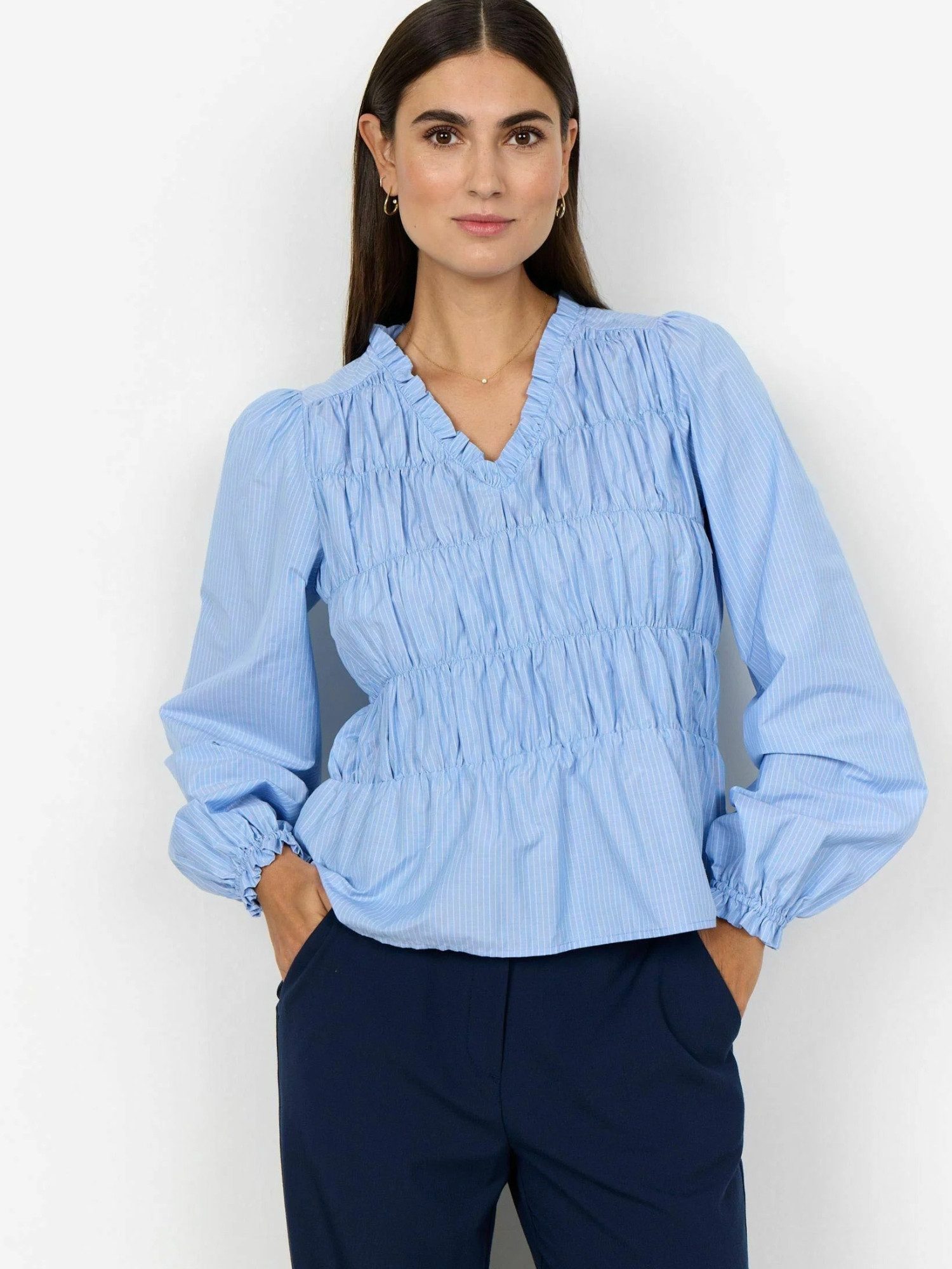soyaconcept Langarmhemd Soya Concept Shirt SC-ONARI 3