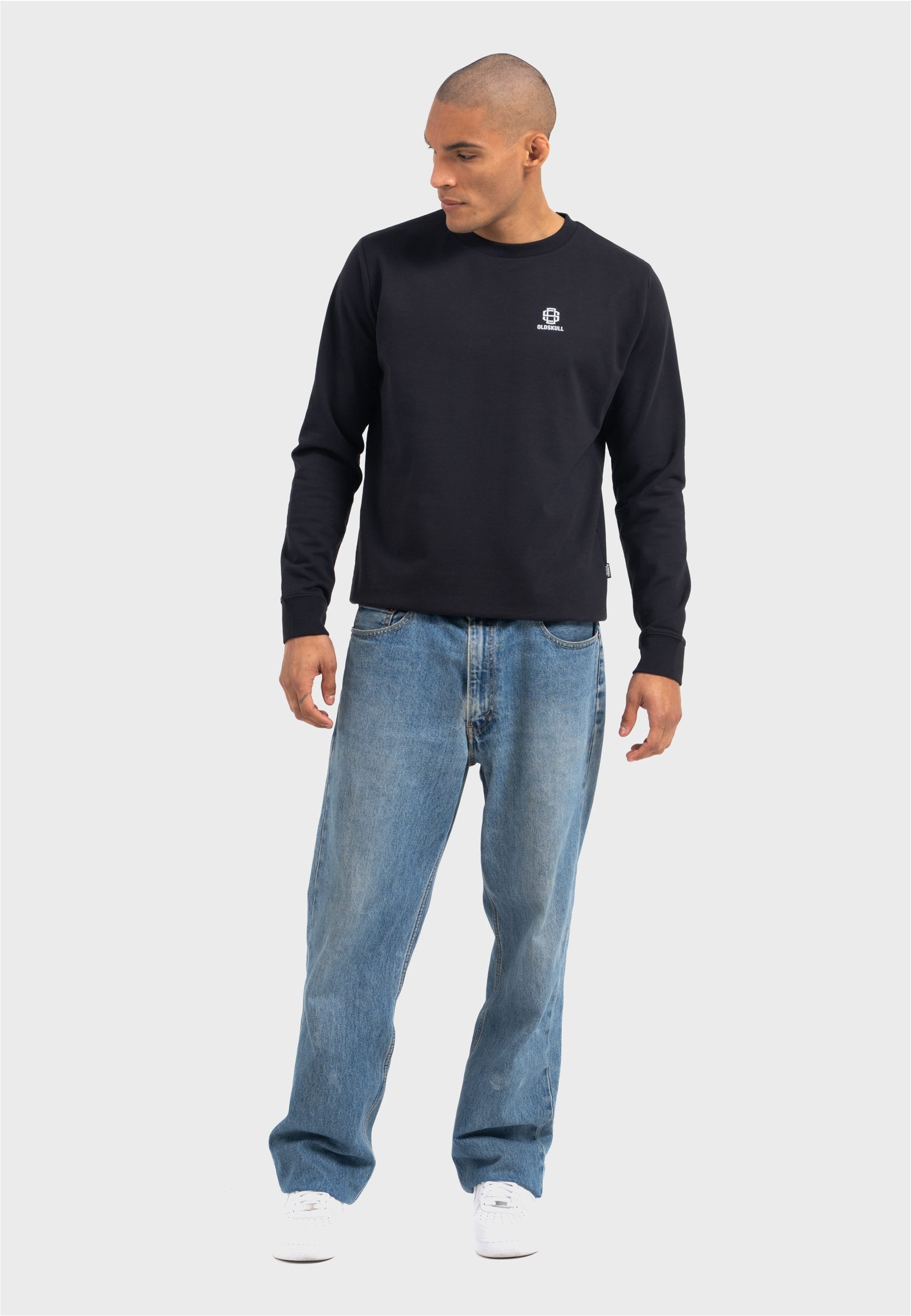Oldskull Sweatshirt Asian Lotus Surf Logo Graphic Traditionelles fernöstlic günstig online kaufen