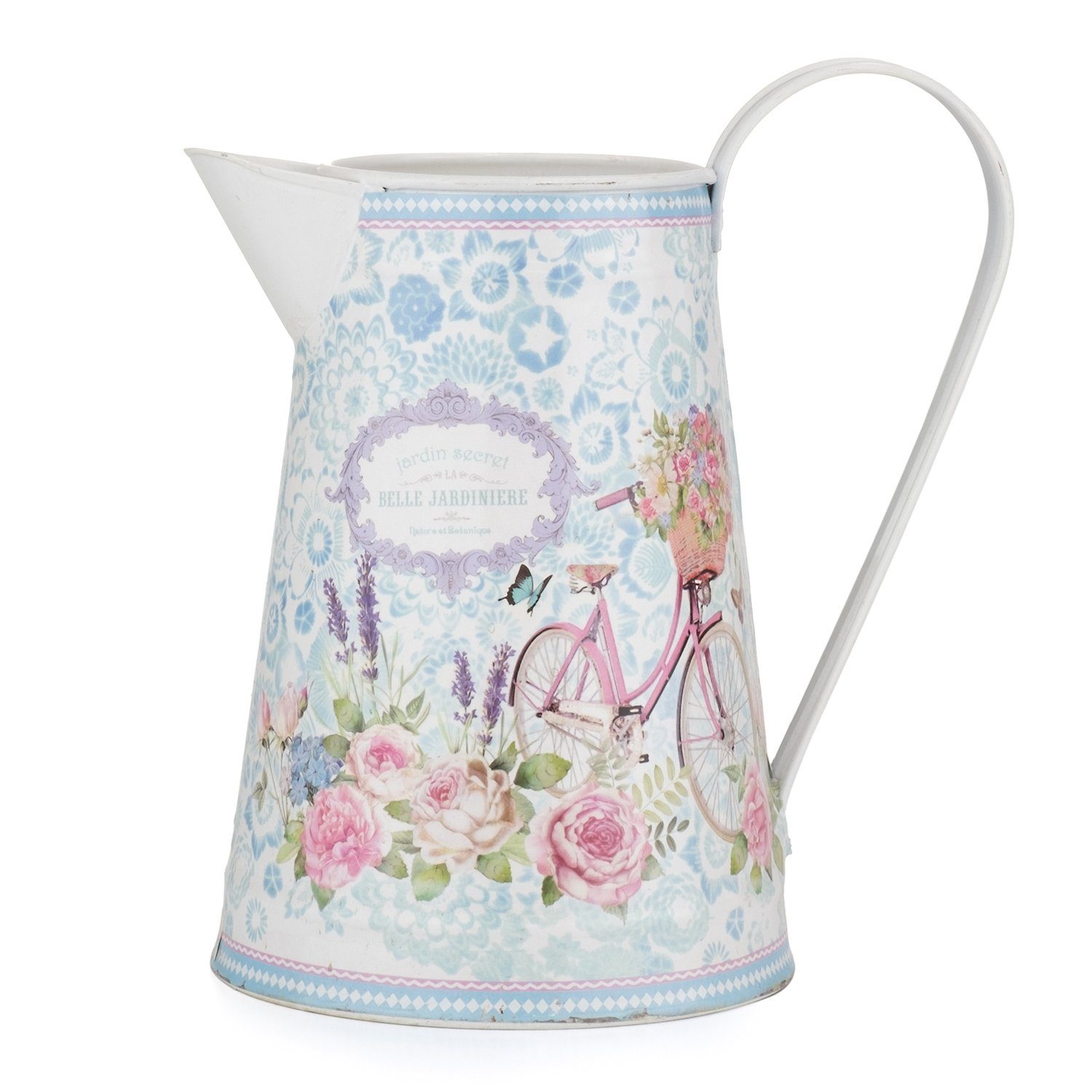 Moritz Gießkanne Gießkanne Zink mit Motiv Fahrrad Retro (Gießkanne), Dekora günstig online kaufen