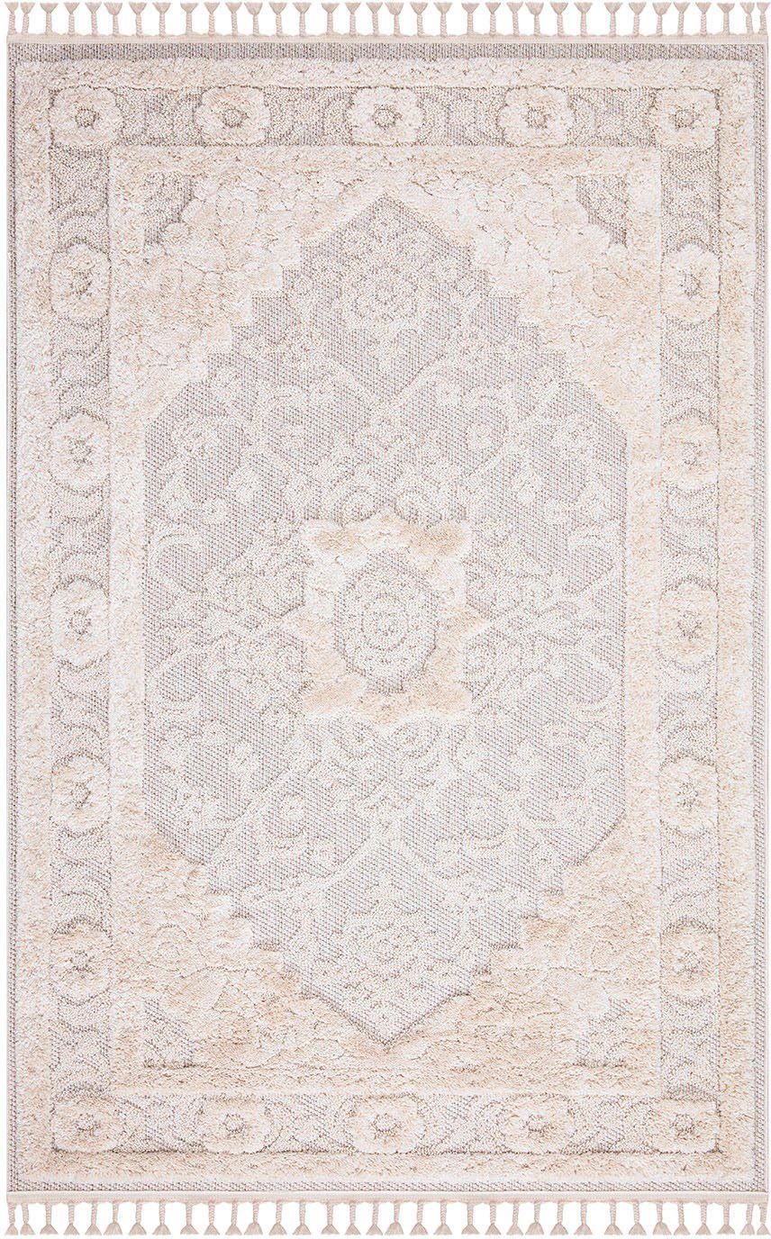 my home Hochflor-Teppich Bjelle, rechteckig, Höhe: günstig online kaufen