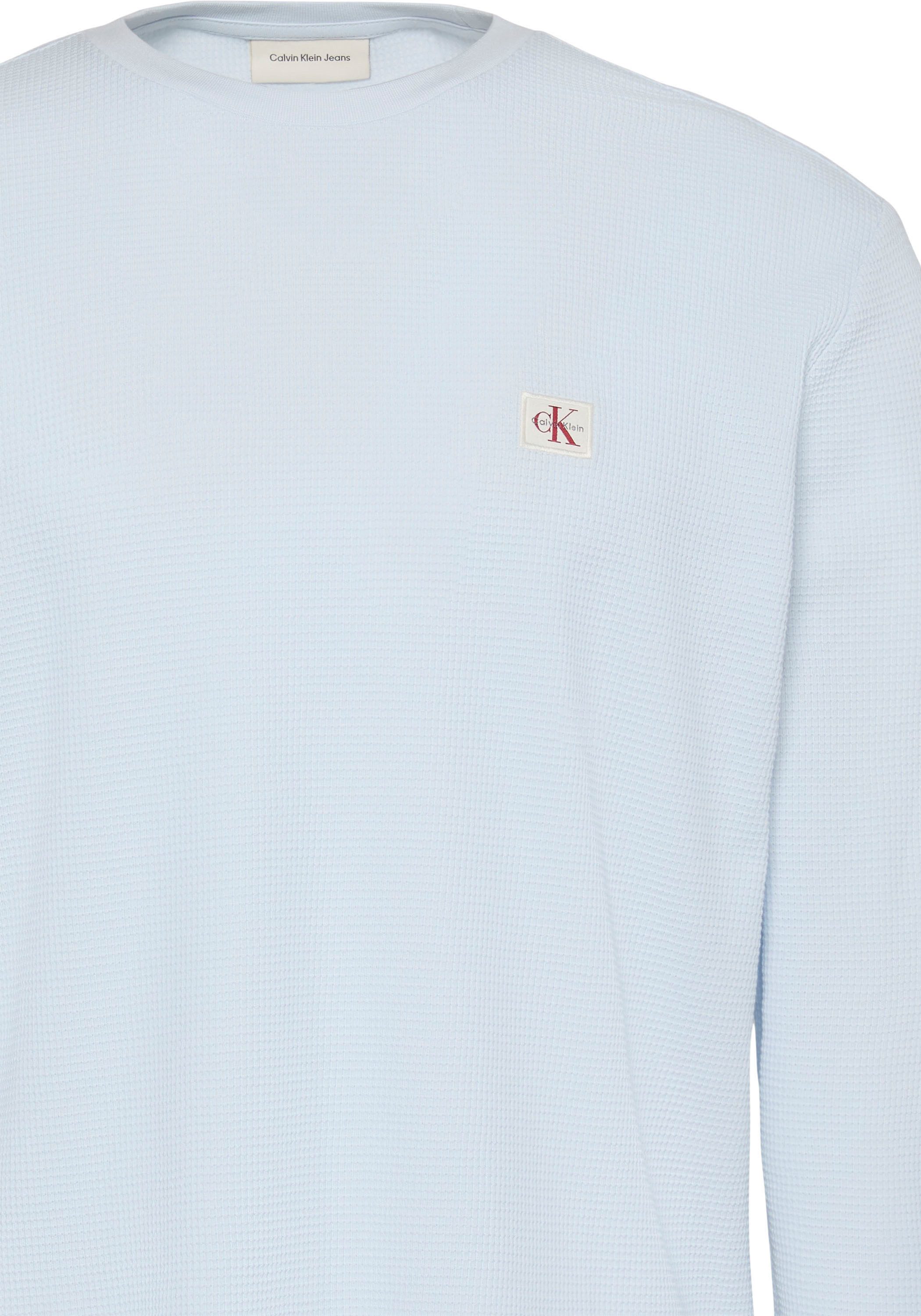 Calvin Klein Jeans Langarmshirt Mit Rundhalsausschnitt