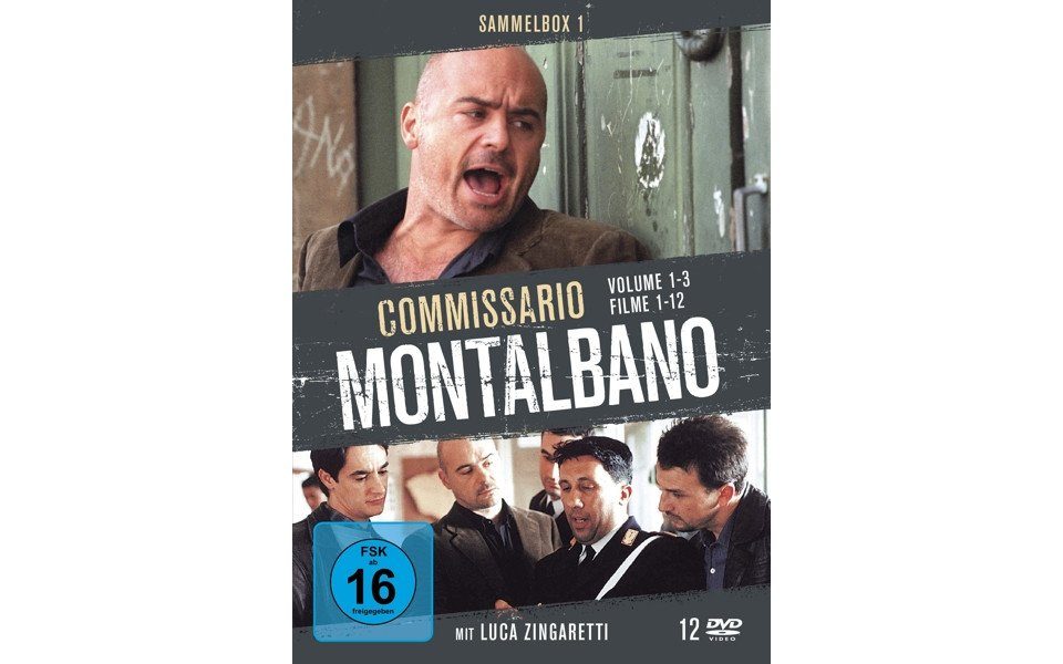 DVD Commissario Montalbano Sammelbox 1 (Vol. 1-3)