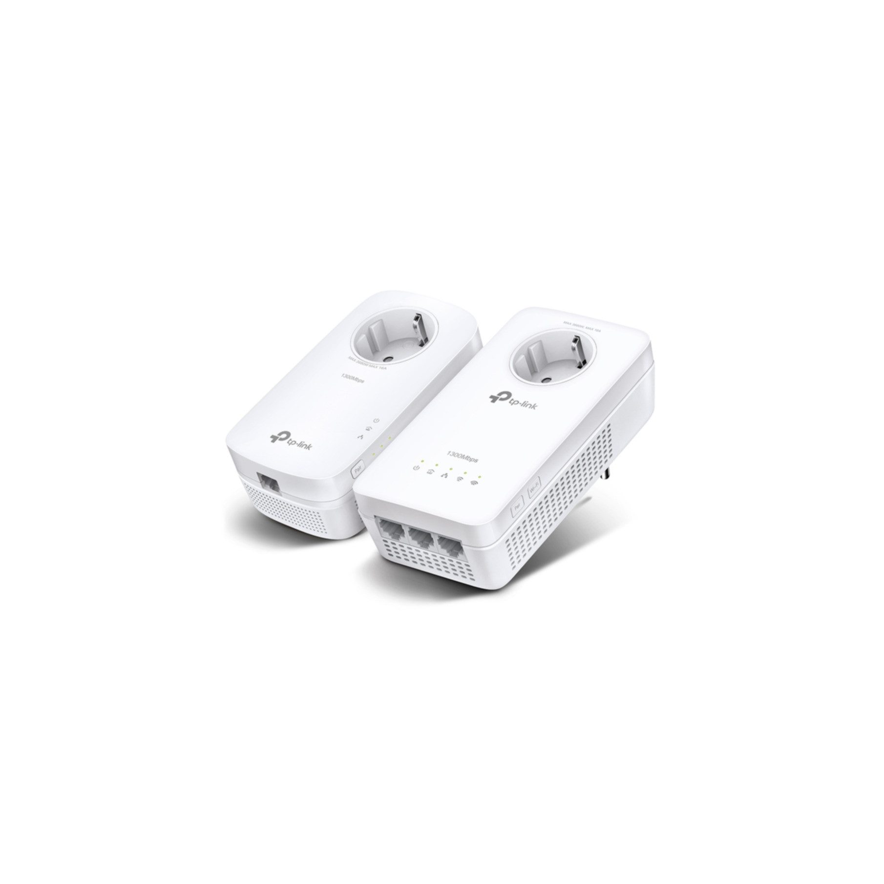tp-link AV1300-AC1200-Gigabit-WLAN-Powerline-KIT mit Steckdose Netzwerk-Adapter RJ-45 (Ethernet) zu RJ-45 (Ethernet)