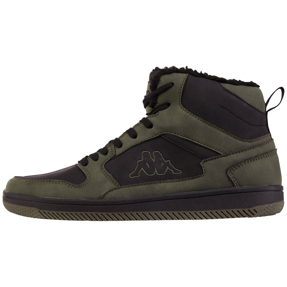 Kappa Sneaker - mit kuschelig-wärmender Innenausstattung army-black