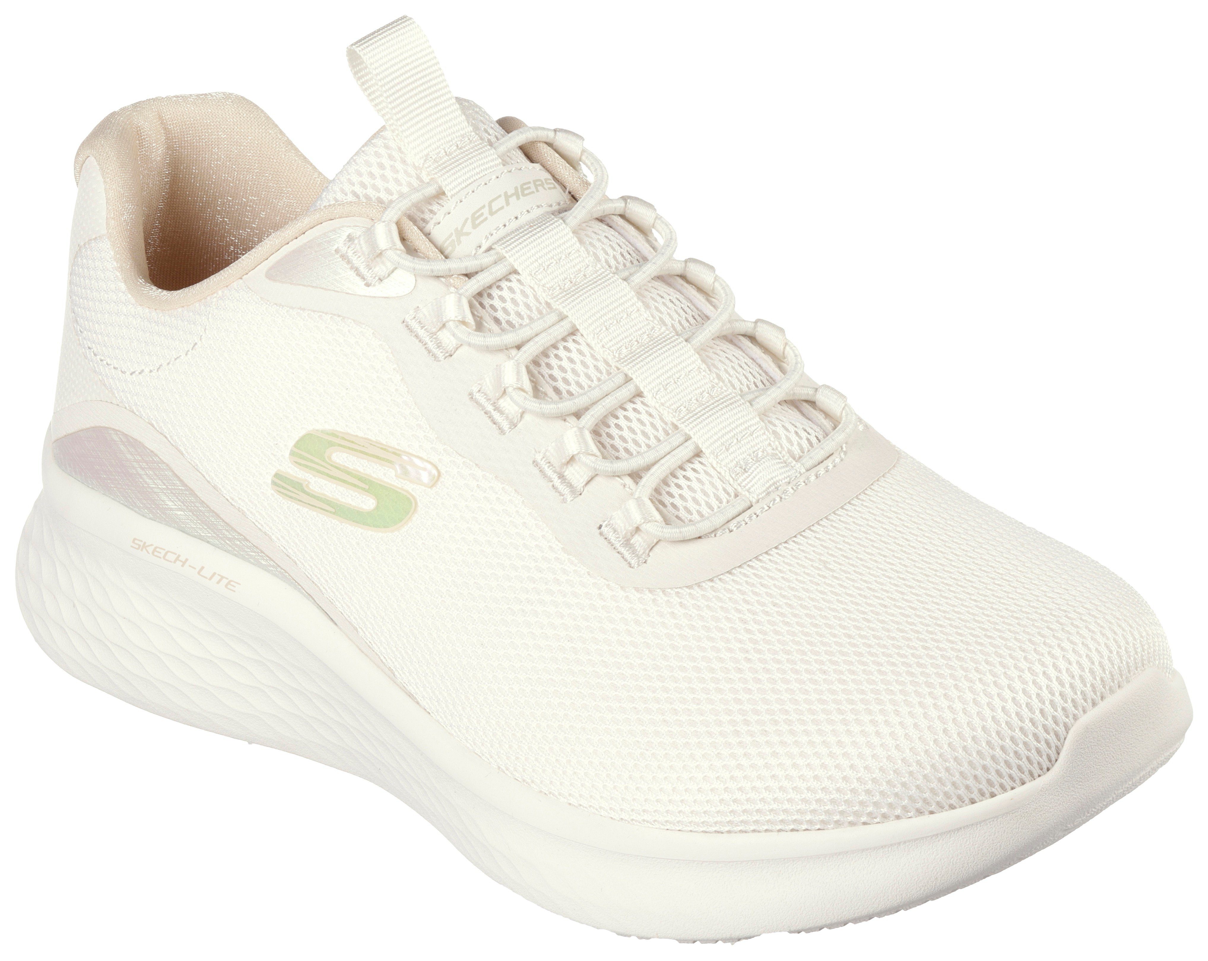 Skechers SKECH-LITE PRO- Slip-On Sneaker mit Gummizug zum Schlupfen offwhite