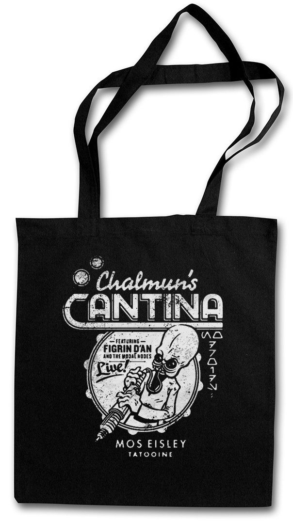 Beuteltasche Chalmun's Cantina Vintage II Stofftasche Star Krieg Movie Der Wars