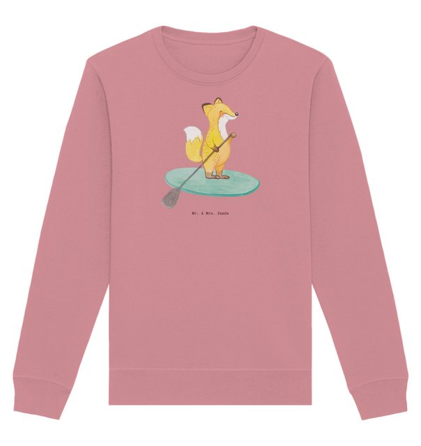 Mr. & Mrs. Panda Longpullover Größe M Fuchs Stand Up Paddling - Canyon Pink günstig online kaufen