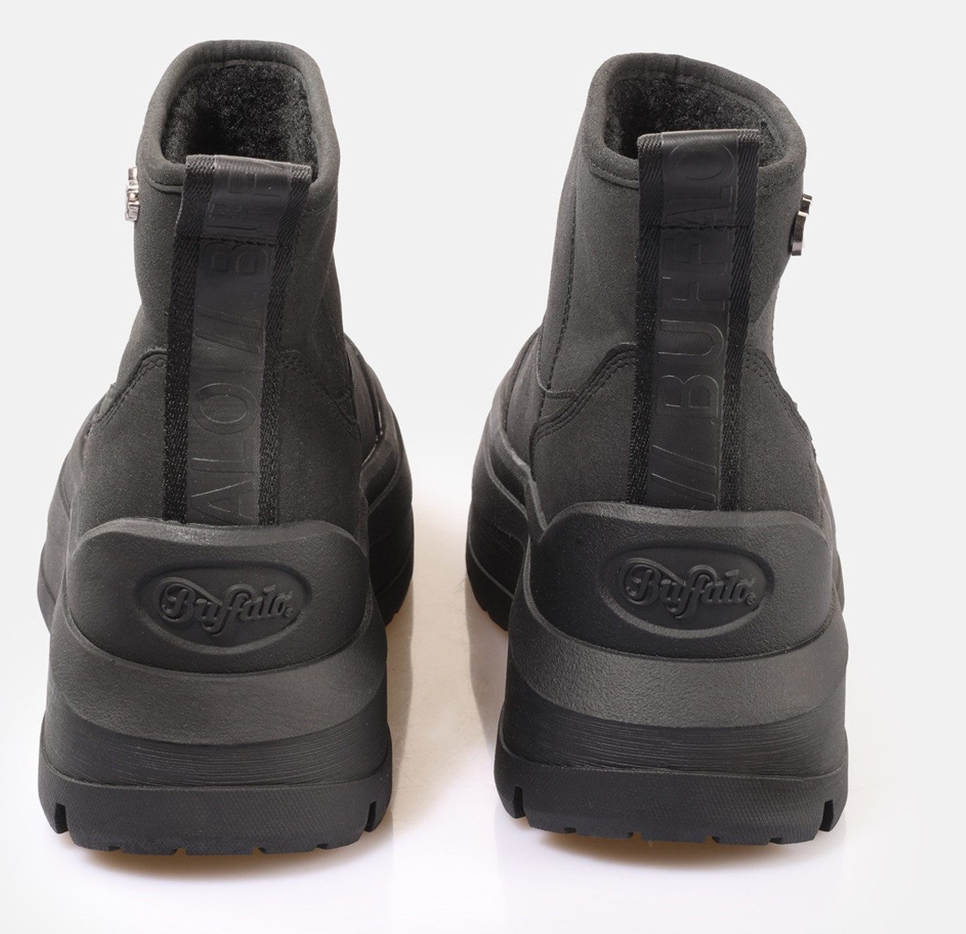 Buffalo Olympia Pull On LO Warm Winterboots Schlupfboots, Stiefelette, Casual-Boots mit Memory Foam
