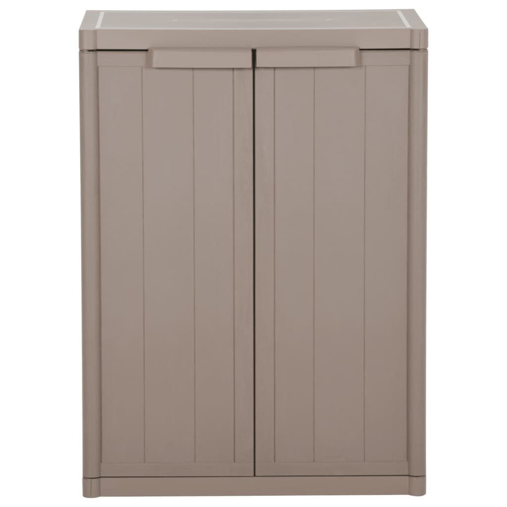 DOTMALL Werkzeugschrank Garten-Lagerschrank Fächerschrank PP 65x45x88 günstig online kaufen