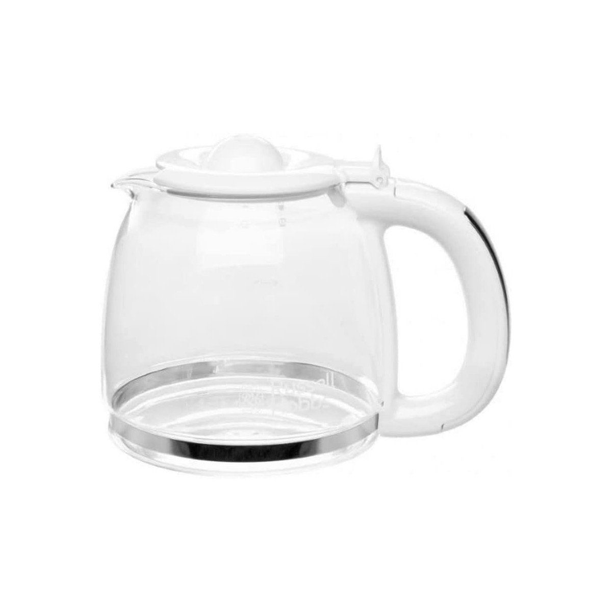 Inspire 24390-56 Filterkaffeemaschine Ersatzglaskanne Glaskanne für RUSSELL weiß 700241 HOBBS