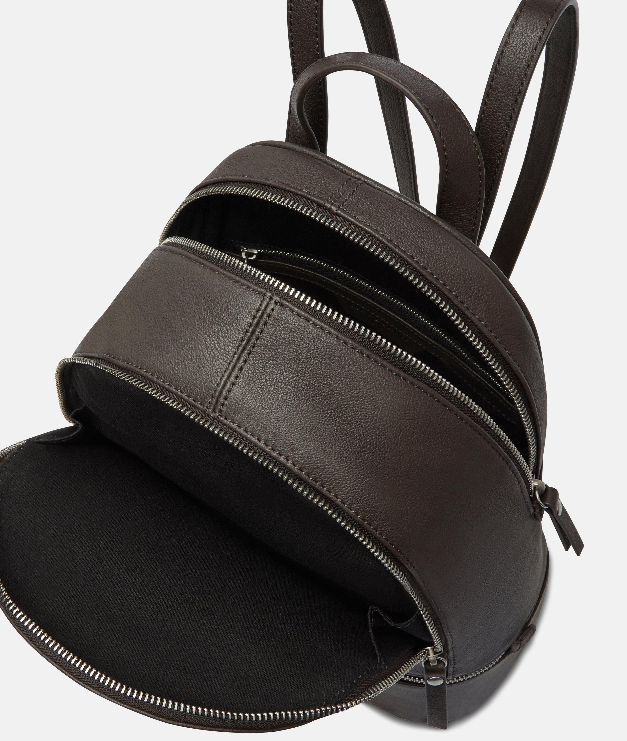 Liebeskind Berlin Rucksack Alita Backpack M, Geräumiger Rucksack aus Rindsleder