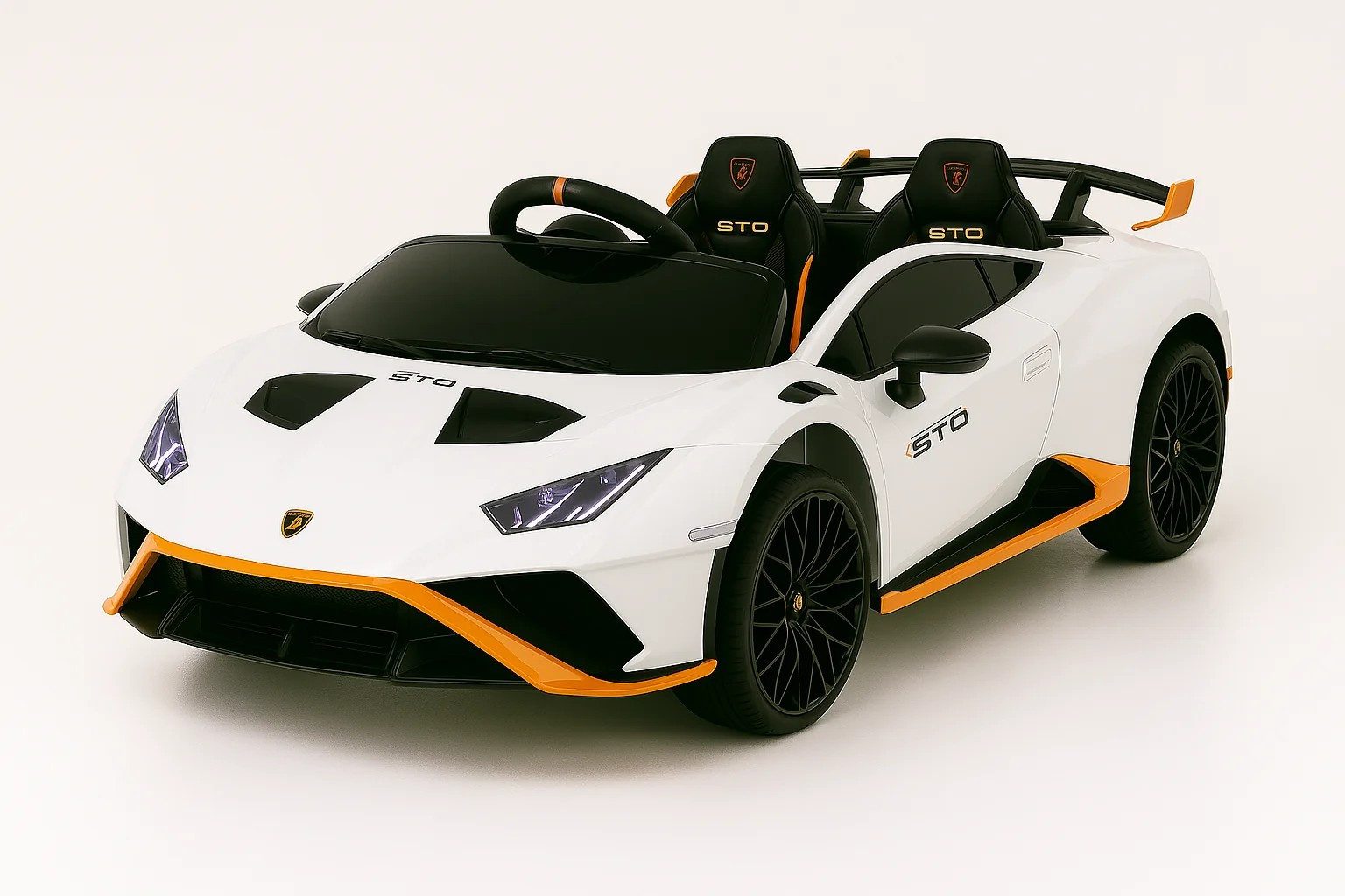 Smarty Elektro-Kinderauto Elektro Kinderauto Lamborghini Huracan STO mit Lizenz 2x65W 12V/9Ah