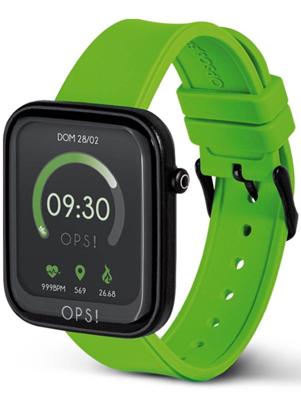 OPS! 38 Uhr Active OPSSW-07 OBJECTS Unisex Smartwatch OPS!SMART Quarzuhr