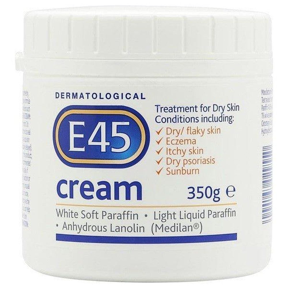 DERMATOPAN Hautcreme E45 Dermatological Cream Treatment for Dry Skin 350g