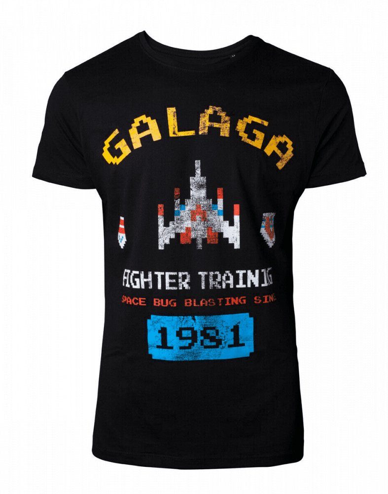 DIFUZED T-Shirt Arcade Classics - Galaga Vintage