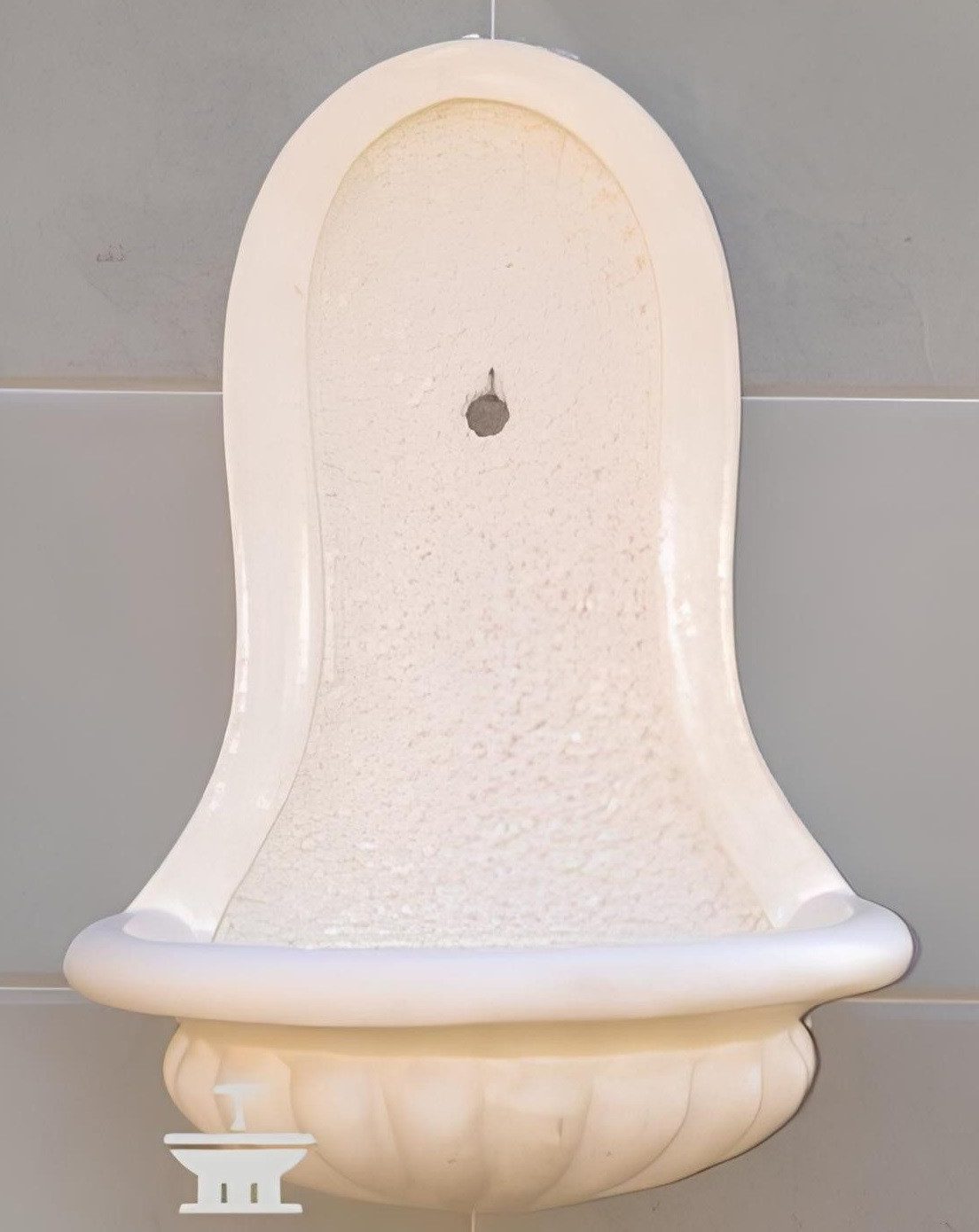 Xlmoebel Waschbecken Gartenwaschbecken Stein CARTAMA mit Wandmontage und Ausgussfunktion (Artikel Gartenspüle CARTAMA), Hergestellt in Europa