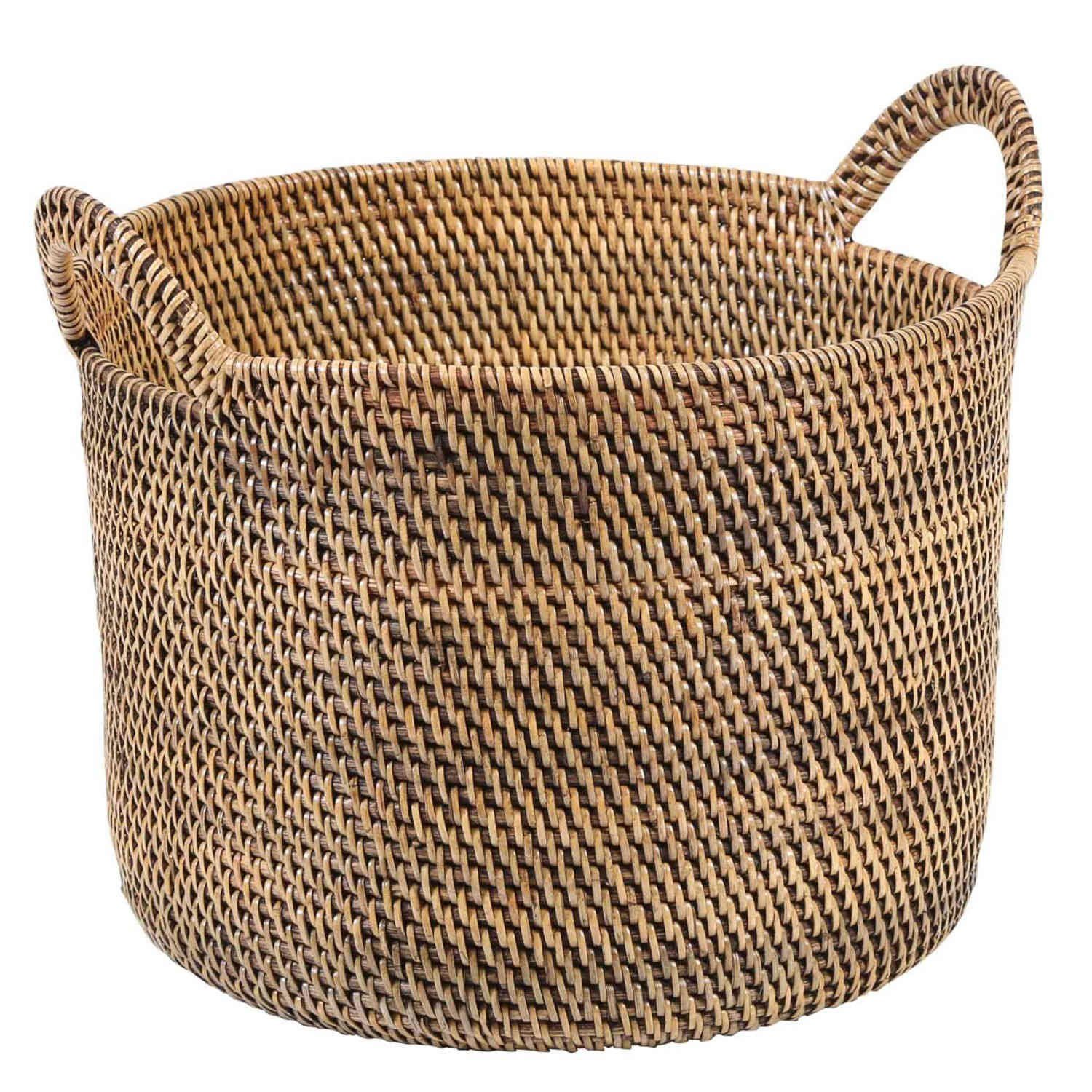 Casa Moro Flechtkorb Rattan Korb ELIE BRAUN Weidenkorb Allzweckkorb (Aufbew günstig online kaufen