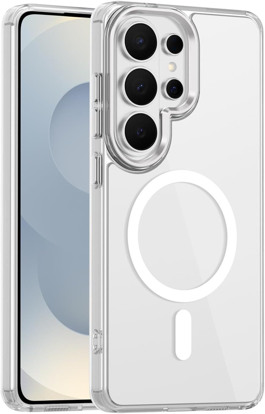 Widmann-Shop Handyhülle MagSafe Hülle für Samsung Galaxy S26 Ultra S26+ S26 Handyhülle Case, Vergilbungsfrei, für alle S26 Modelle