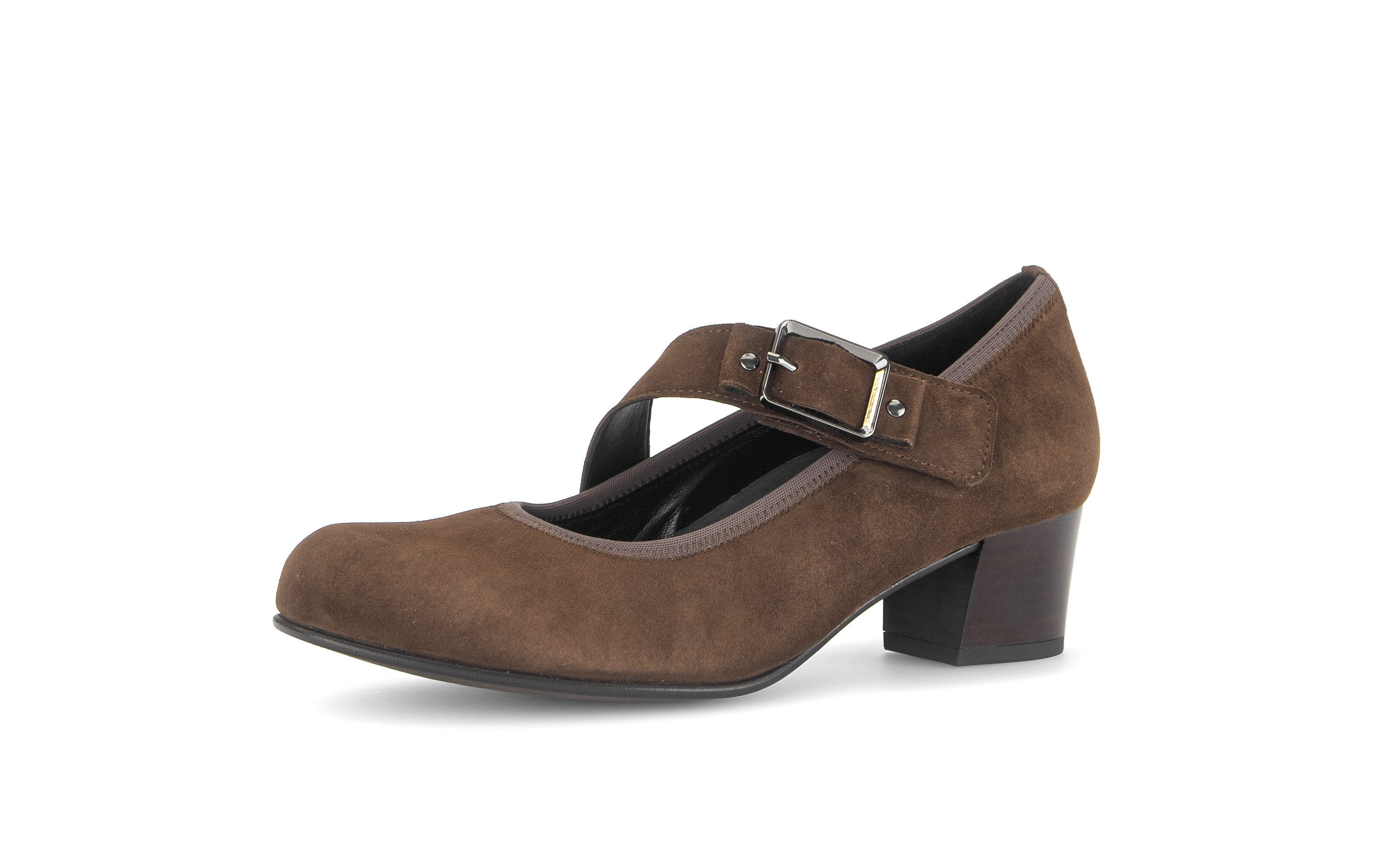 Gabor Pumps Blockabsatz, Businessschuh, Spangenpumps, Komfortweite H (sehr weit)
