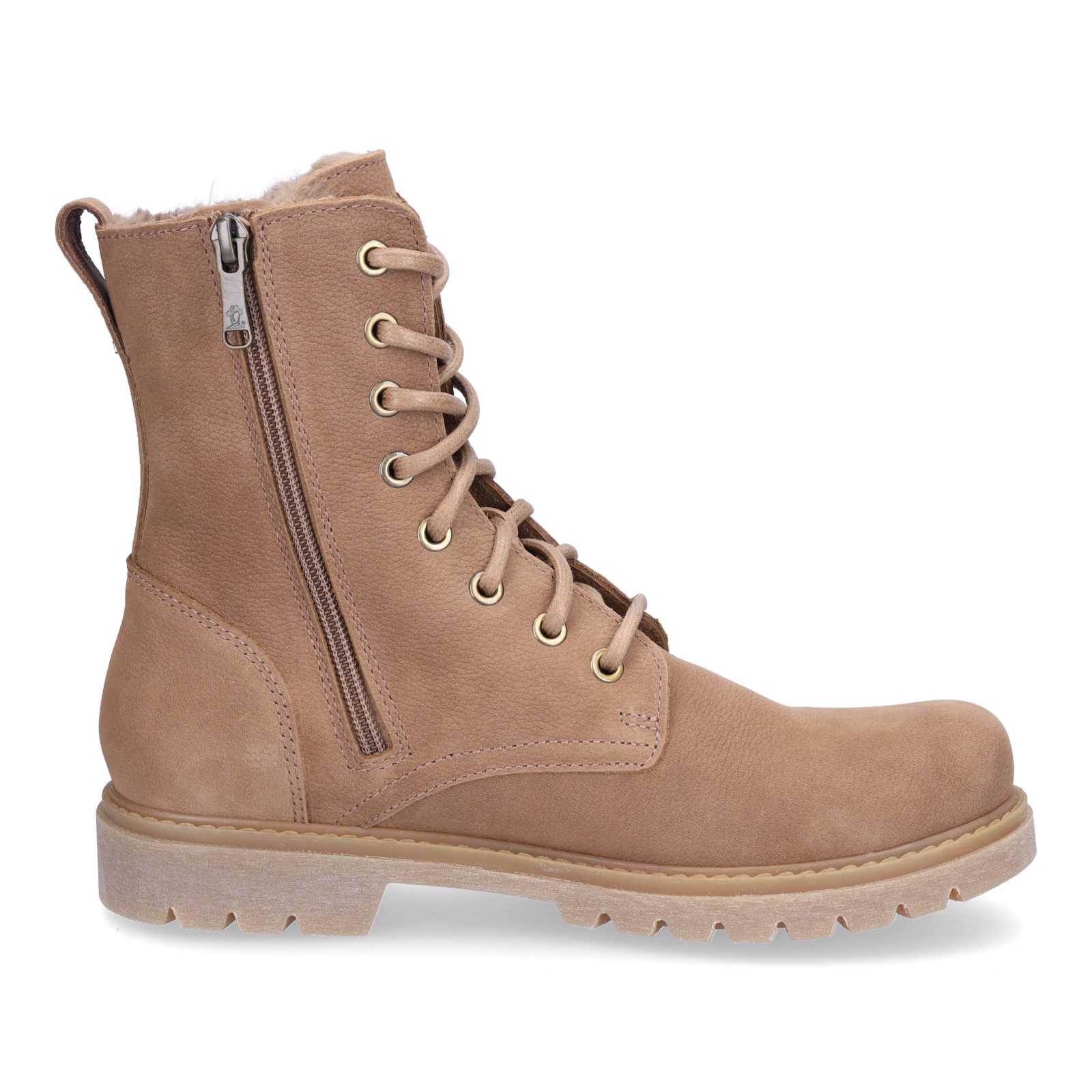 Panama Jack Panama Jack Damen Schnürstiefelette taupe Stiefelette