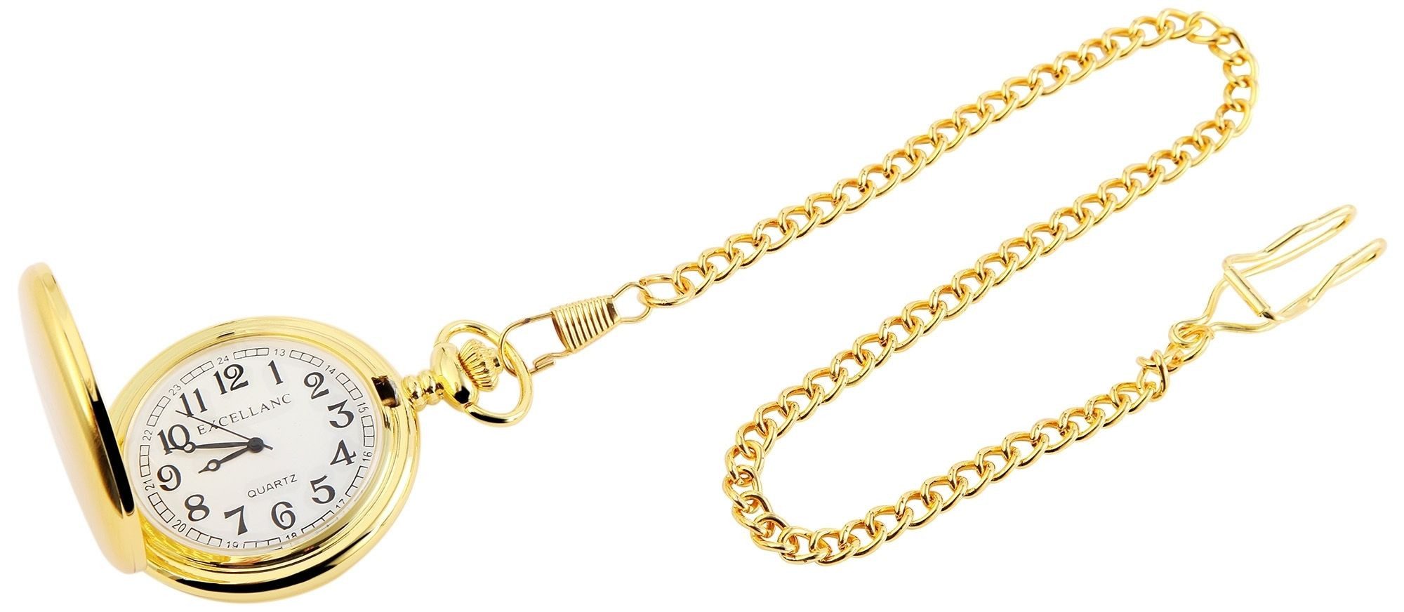 EXCELLANC Quarzuhr EX0244 Taschenuhr, Savonnette, intage-Stil, Nostalgie-Lo günstig online kaufen