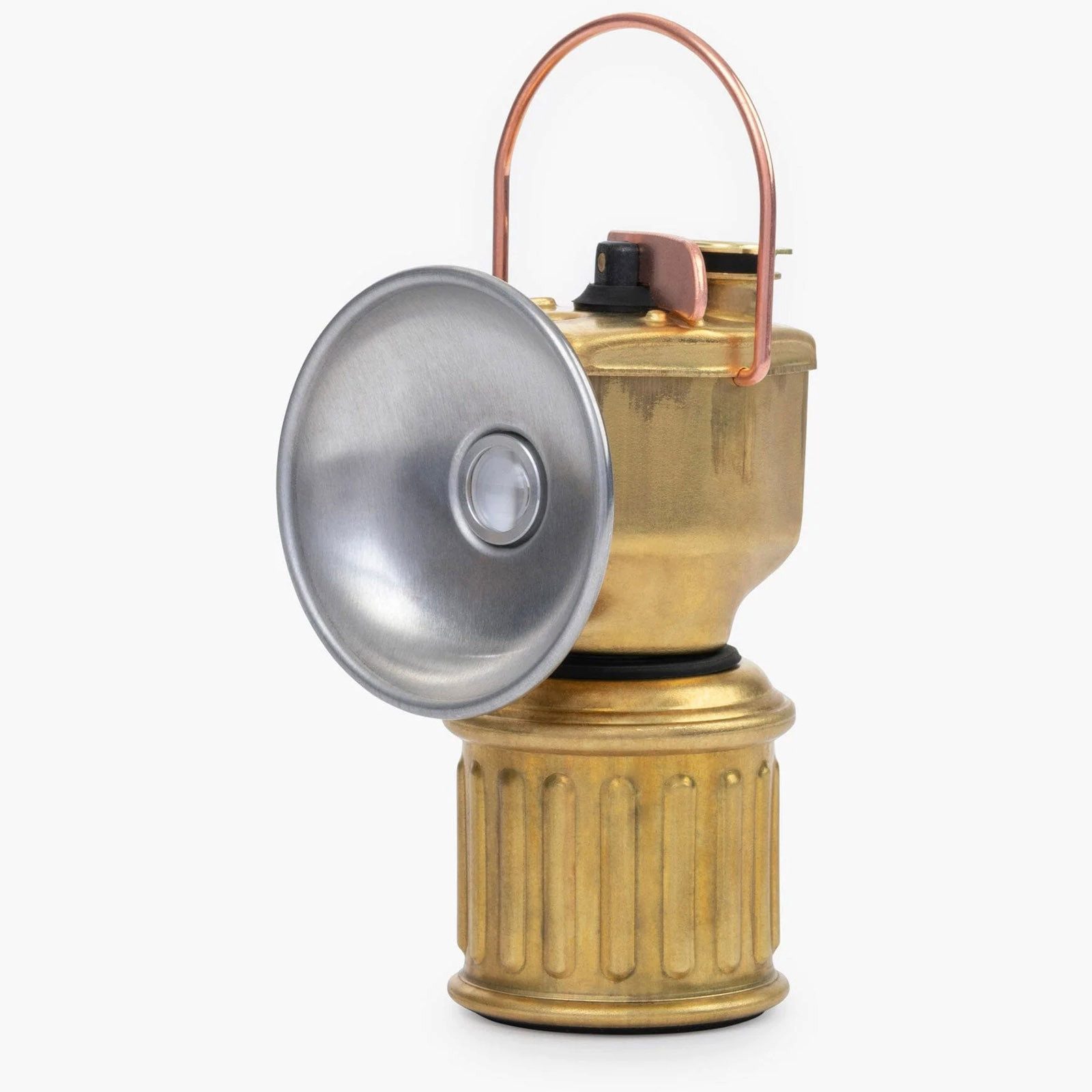 Barebones Laterne Camping Laterne Miners Lantern Mini Retro, Lampe Dimmbar USB Akku LED