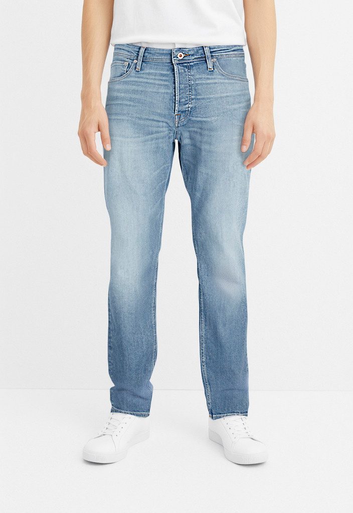 Jack & Jones Tapered-fit-Jeans JJIMIKE JJORIGINAL CJ SN mit Five-Pocket-Design
