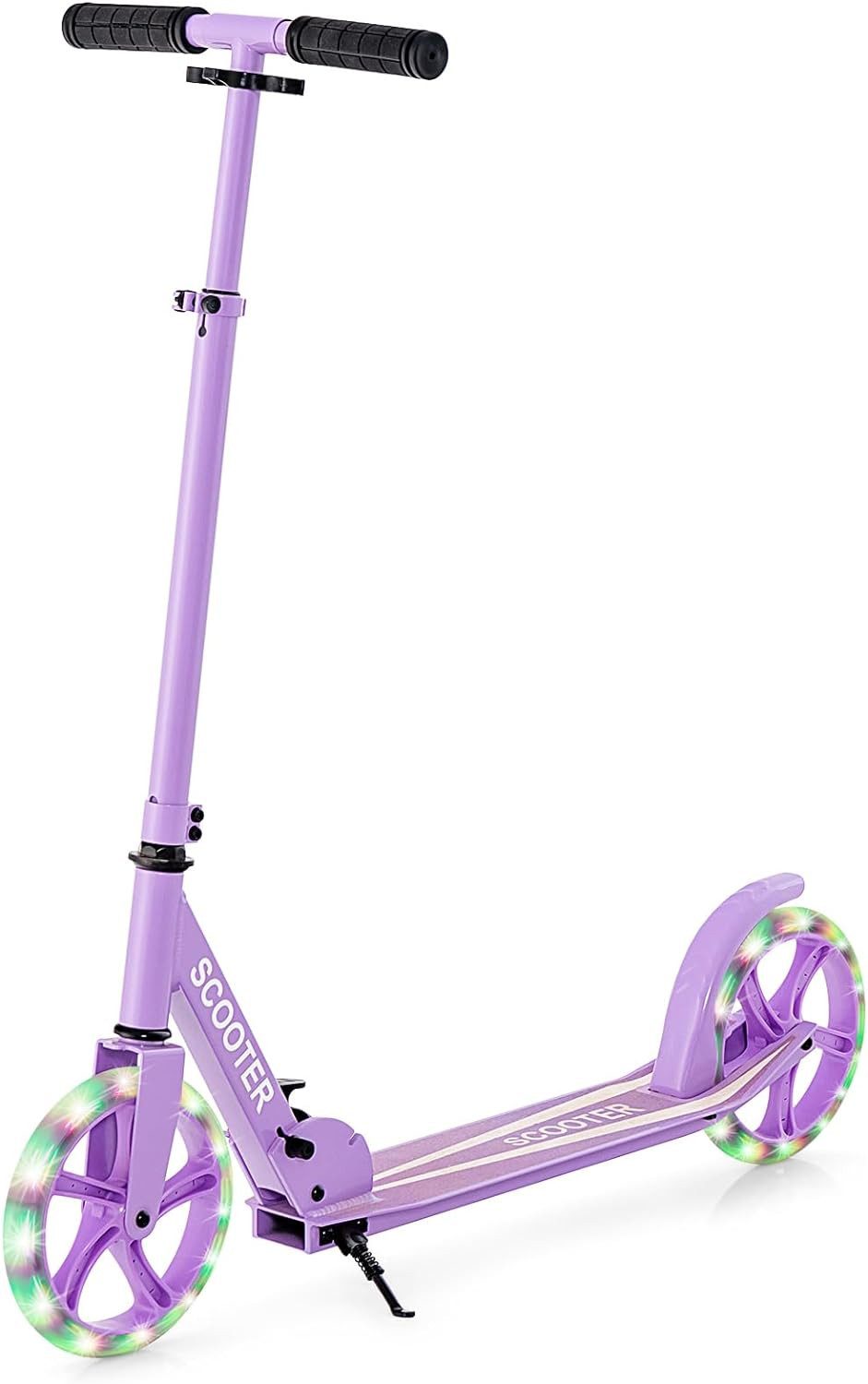 EVO Light Blast Scooter Kinder - Leuchtender Tretroller Mit Verstellbarer Höhe
