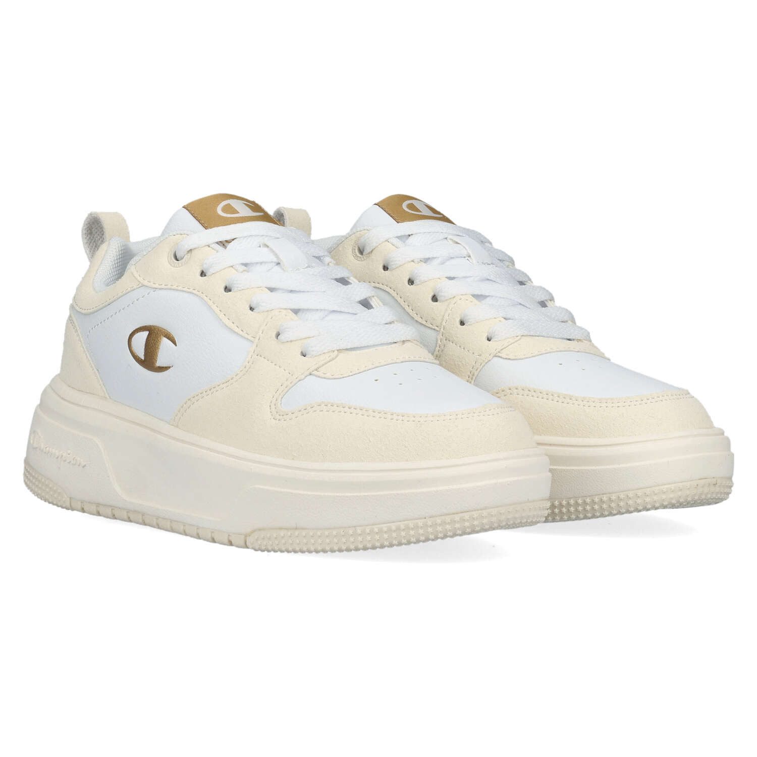 Champion Champion RD18 Lite Low Wht/Gld/Natl Sneaker