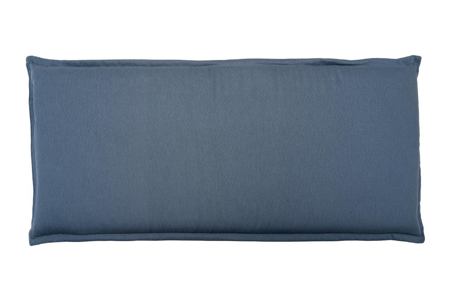 GO-DE Bankauflage TAIL, B 48 x L 115 cm, Hellblau, Polyester, Uni, (1 St), für Gartenbänke