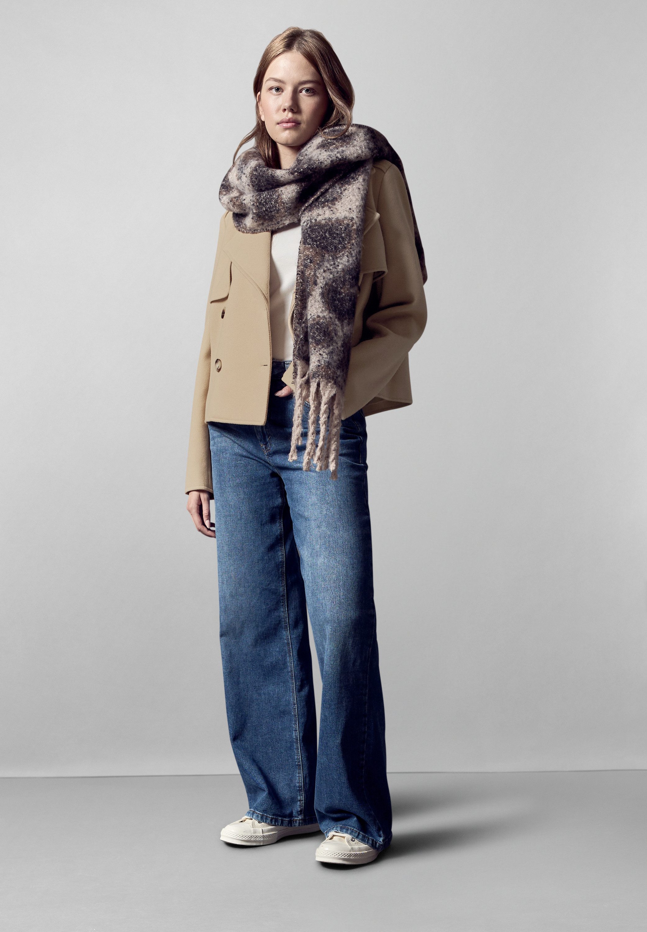 STREET ONE STUDIO Kurzjacke mit Knopfleiste