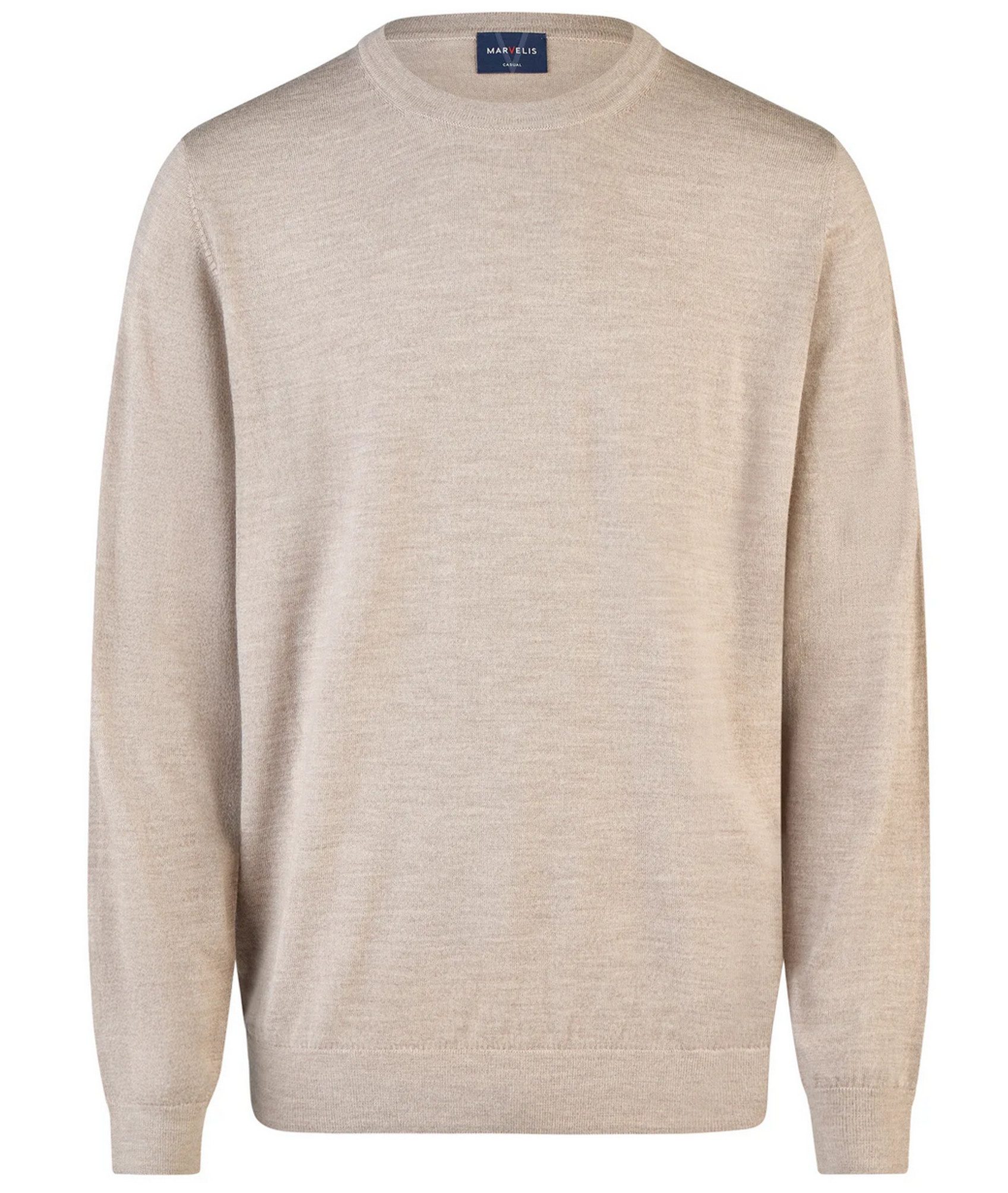 Langarmhemd Pullover - Rundhals Ausschnitt