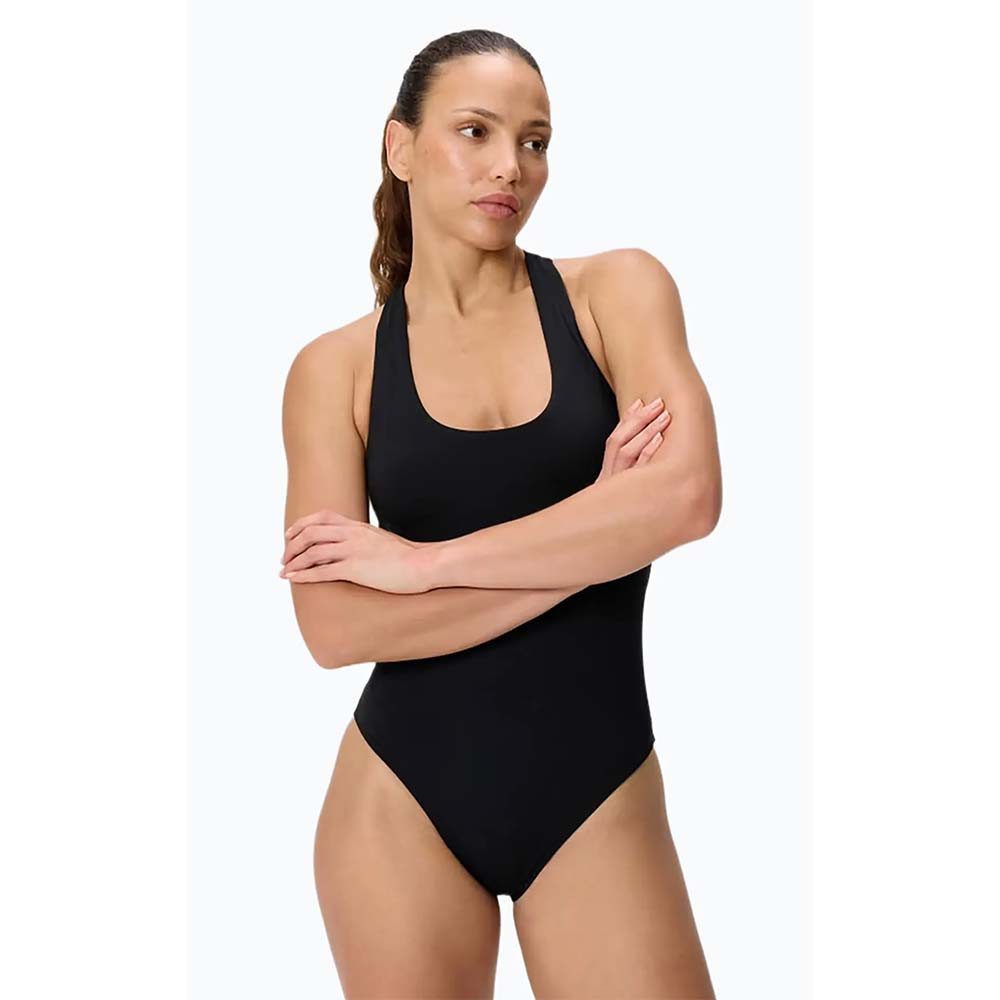 Speedo Badeanzug Speedo Solid Scoop Neck Badeanzug Damen 8-A000142002 – Schwarz