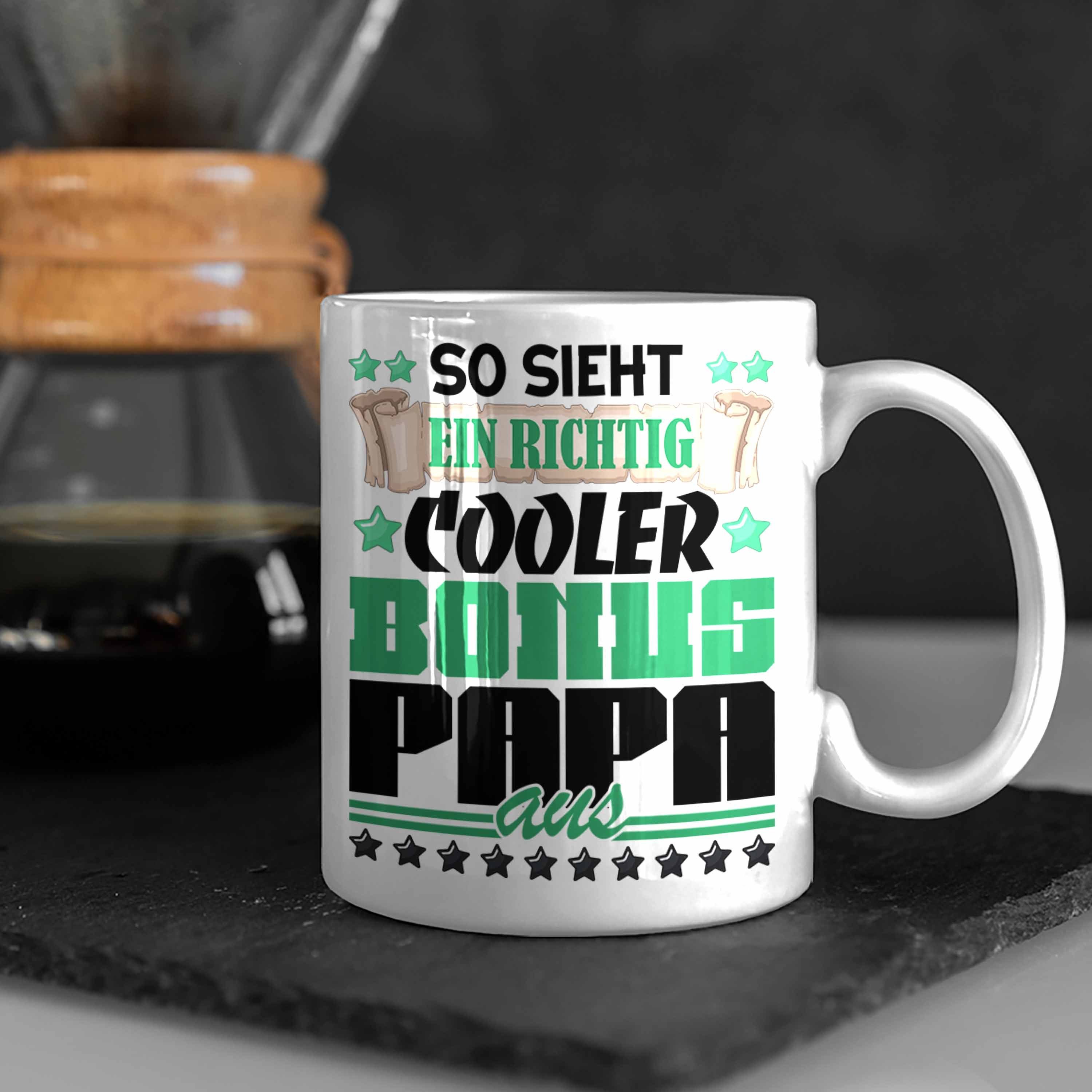 an So Kindern Weiss Sieht Geschenk E von Stiefvater Trendation Spruch Tasse Tasse Stiefvater