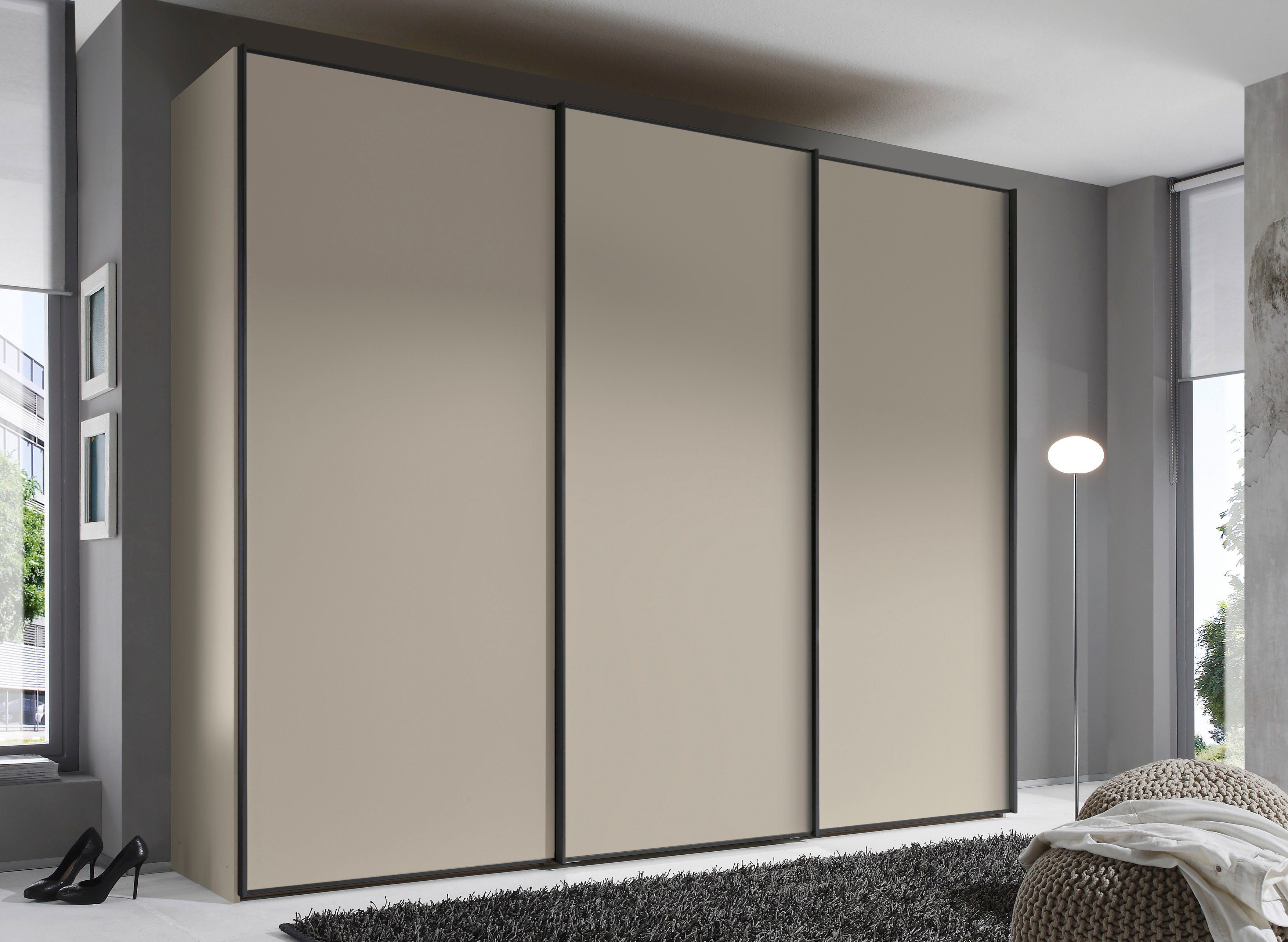 STAUD Schwebetürenschrank Sinfonie Plus, edles Design in hochwertiger Qualität, Made in Germany Mit vier verschiedenen Ausstattungsvarianten