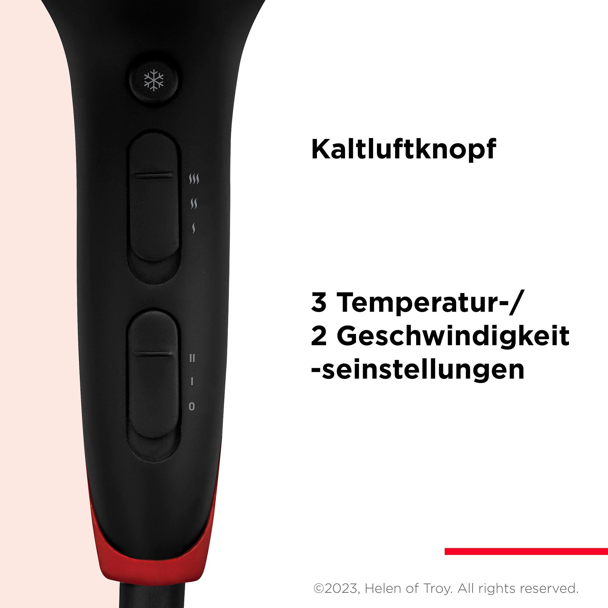 Revlon Ionic-Haartrockner und Keramikbeschichtung mit Kokosnussöl-Infusion RVDR5317, dreifacher 2000 W, SMOOTHSTAY Gitter