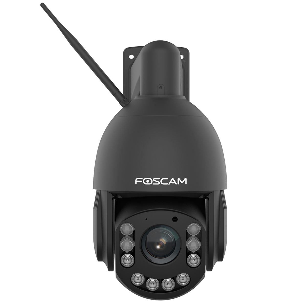 Foscam Überwachungskamera FOSCAM SD4H 4 MP Dualband WLAN PTZ Dome (mit 18-fachem optischem Zoom, Zwei-Wege-Audio, KI-Erkennung)