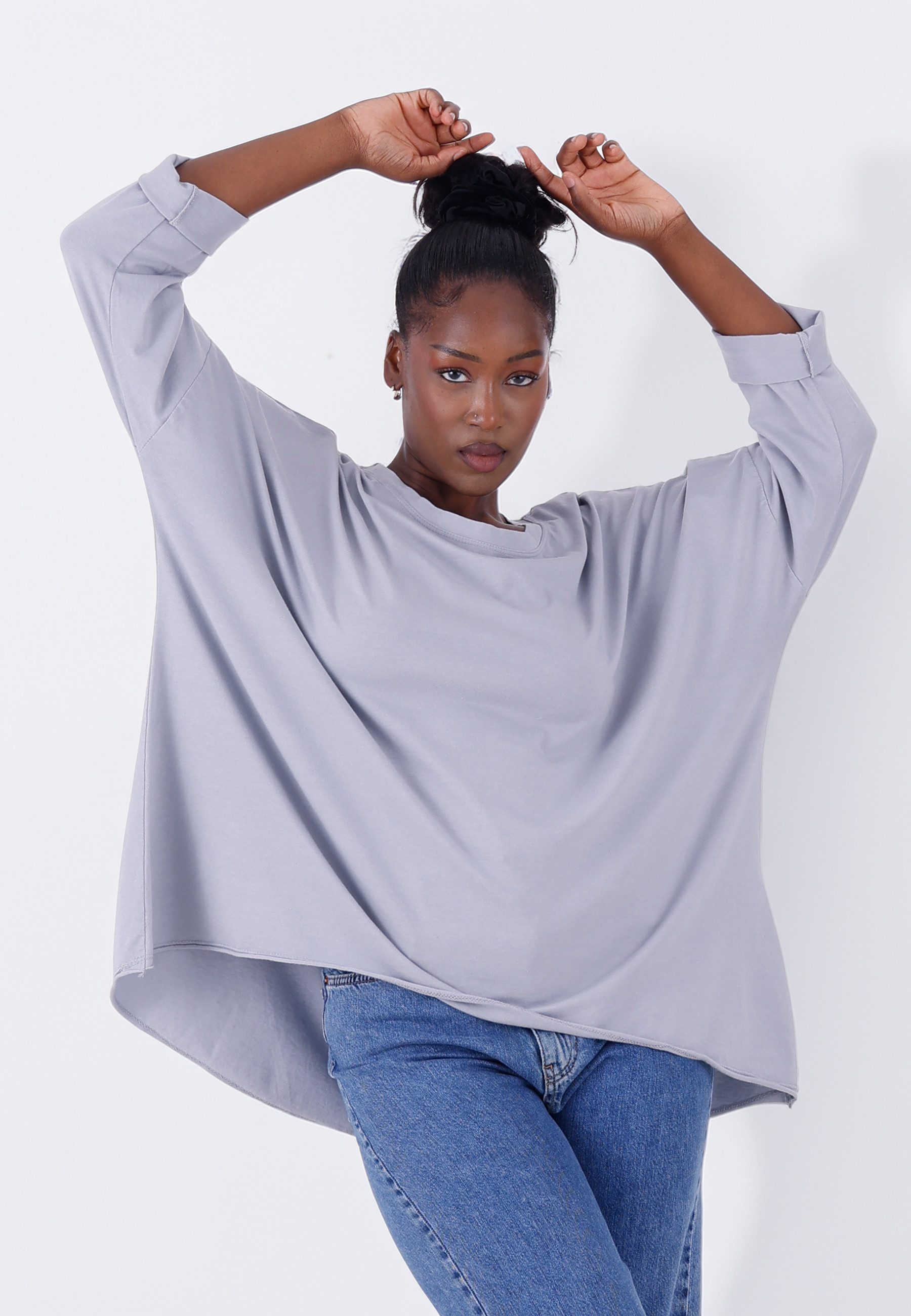 YC Fashion & Style Rundhalsshirt Longsleeve günstig online kaufen