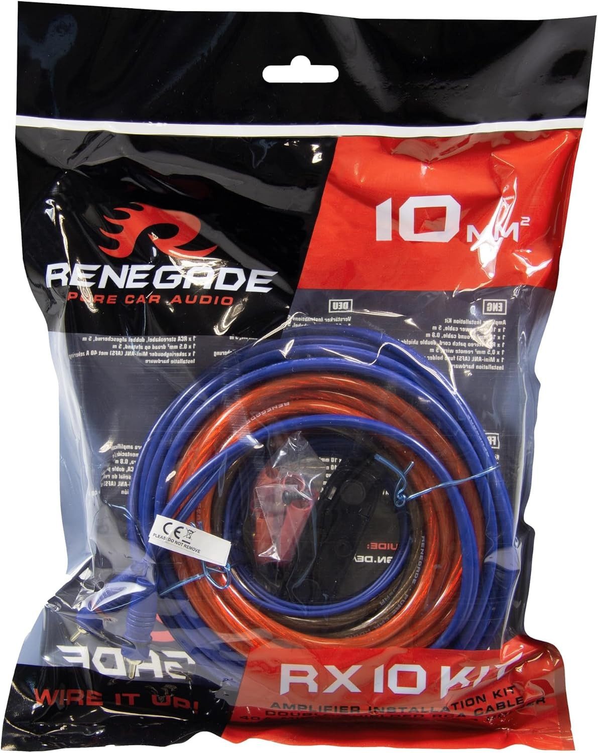 Renegade Renegade RX10KIT Kabelkit 10 qmm Strom-Adapterkabel