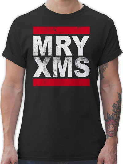 Shirtracer T-Shirt »MRY XMS - Weihnachten & Silvester Geschenke - Herren Premium T-Shirt« Neujahrsgeschenke Party Deko