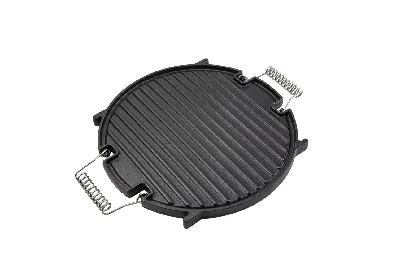 Primaster Grillplatte Primaster Gusswendeplatte mit Griffen Ø 30 cm