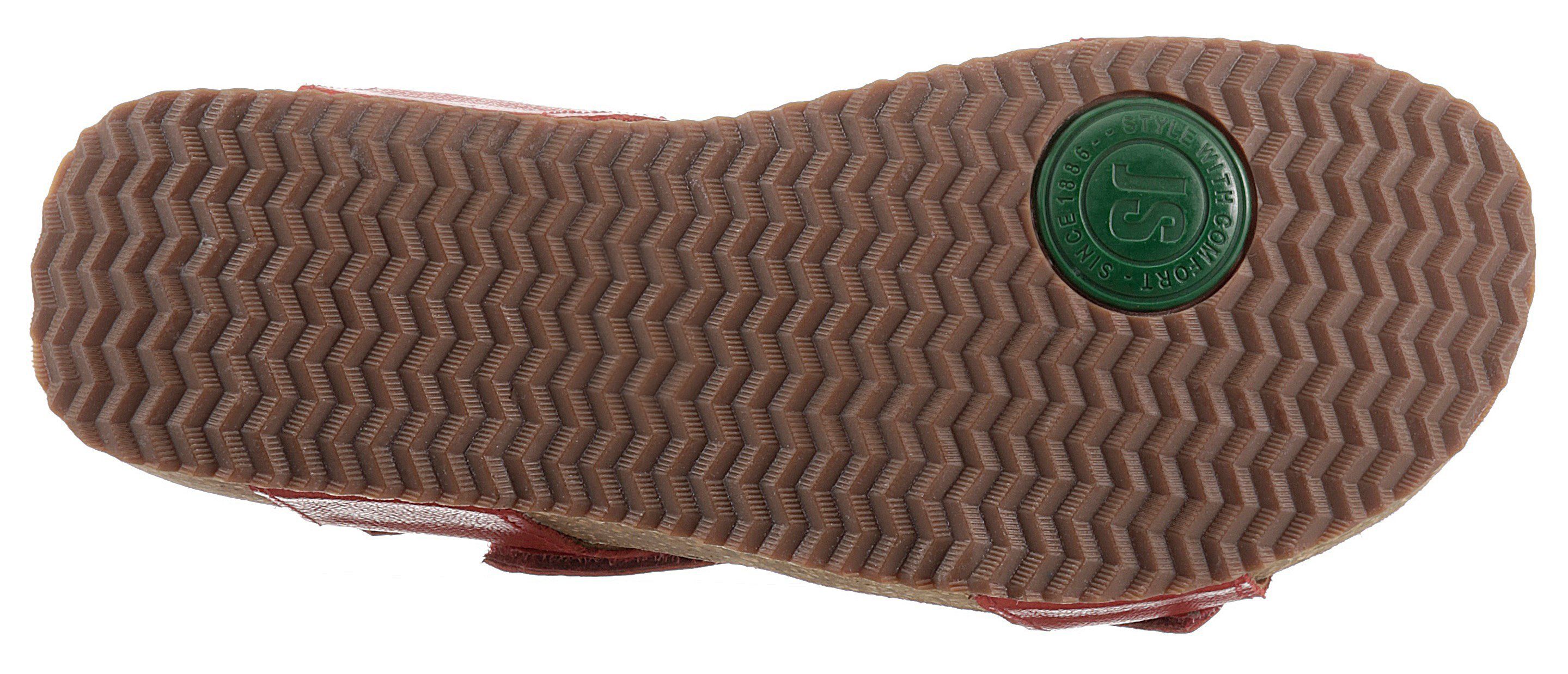 TONGA Sandale 25 Klettverschlüssen mit Josef praktischen Seibel rot