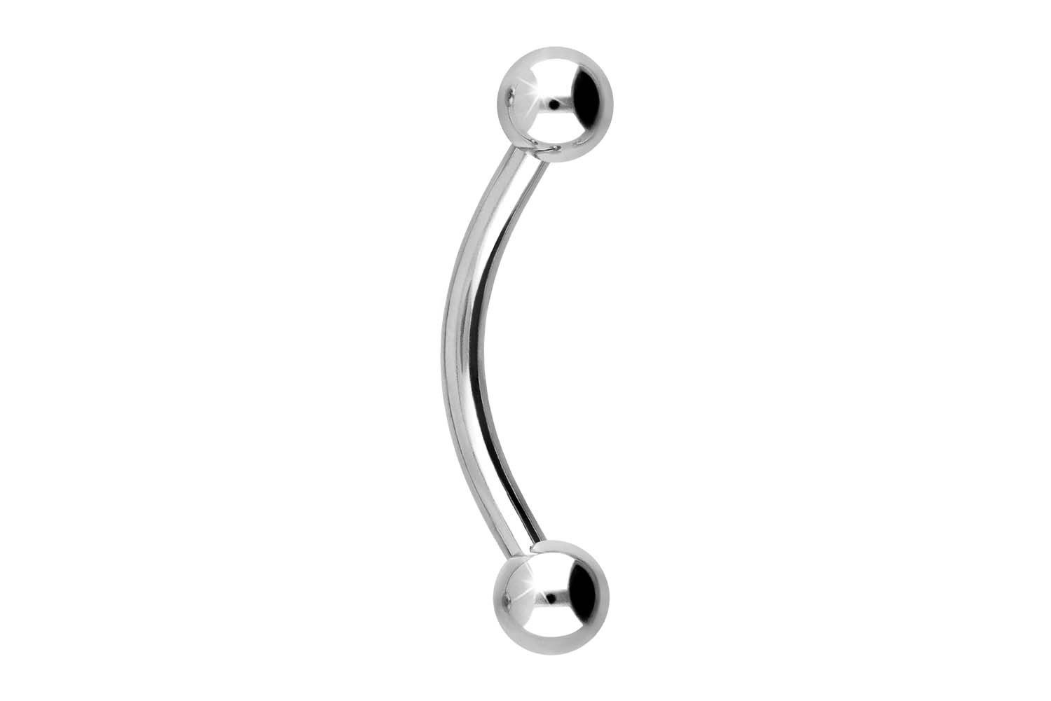 PIERCINGLINE Bauchnabelpiercing Titan Banane (Bananen, 1-tlg)