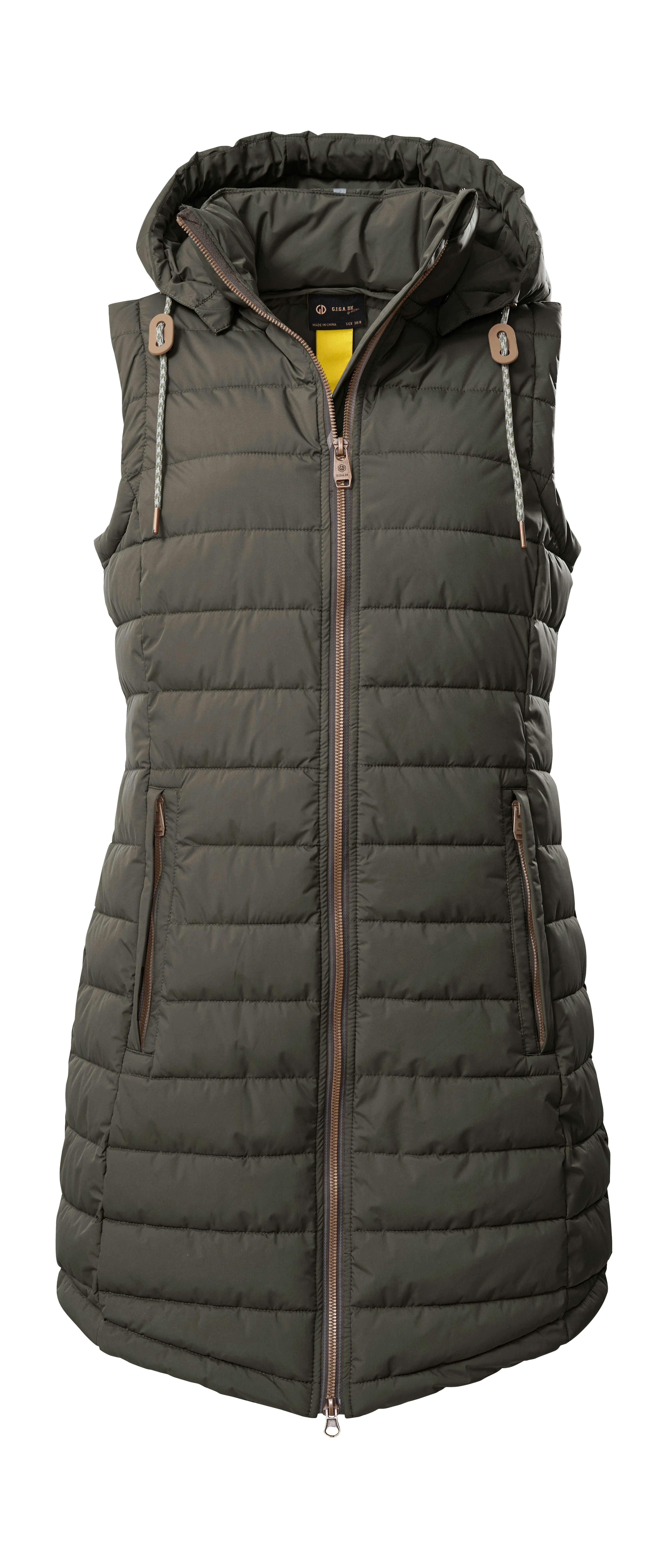 G.I.G.A. DX by killtec Steppweste GS 166 WMN QLTD VST Wasserabweisende, winddichte Funktionsweste mit abzippbarer Kapuze