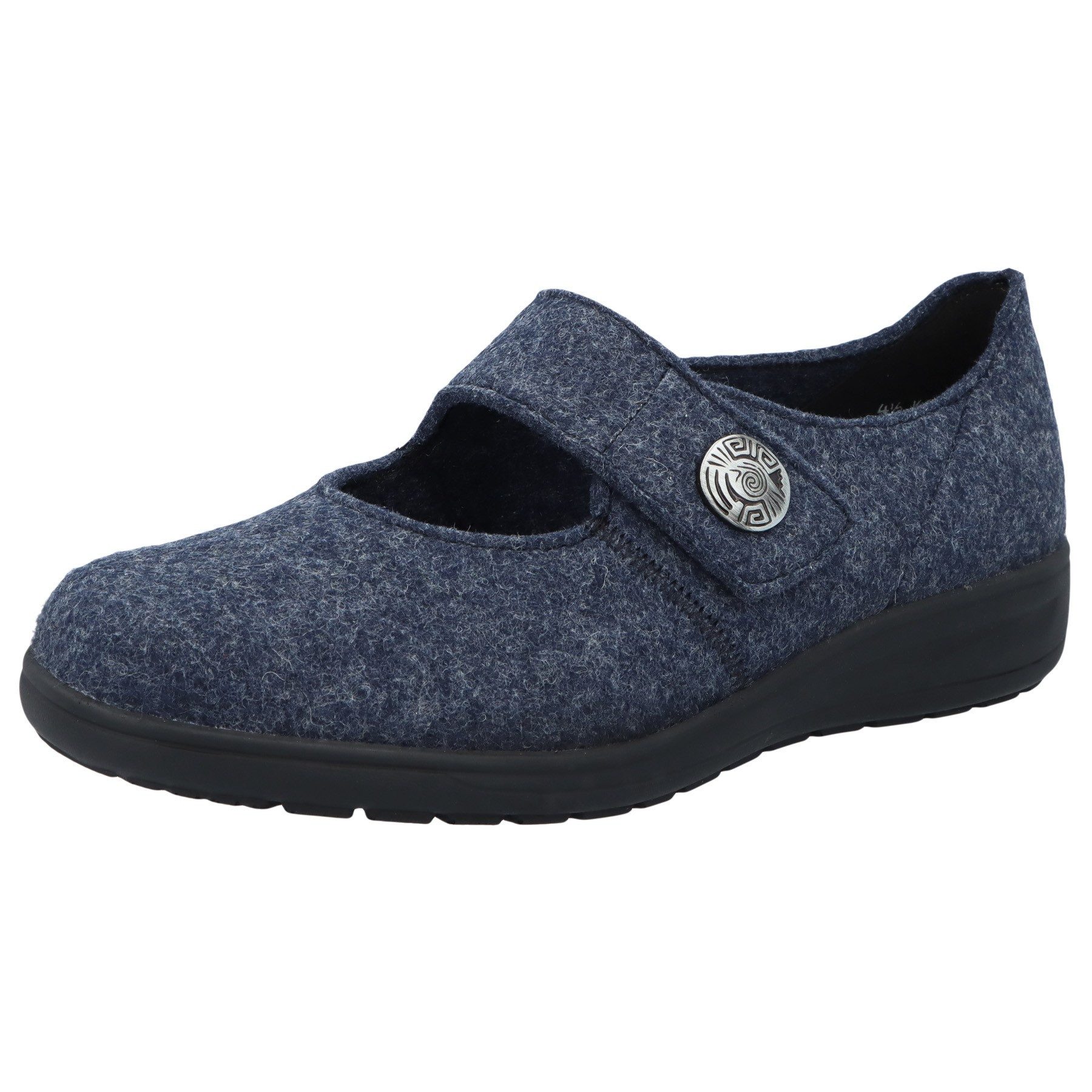Solidus Erwachsene Solidus Kate Hausschuh Textil Klettschuh