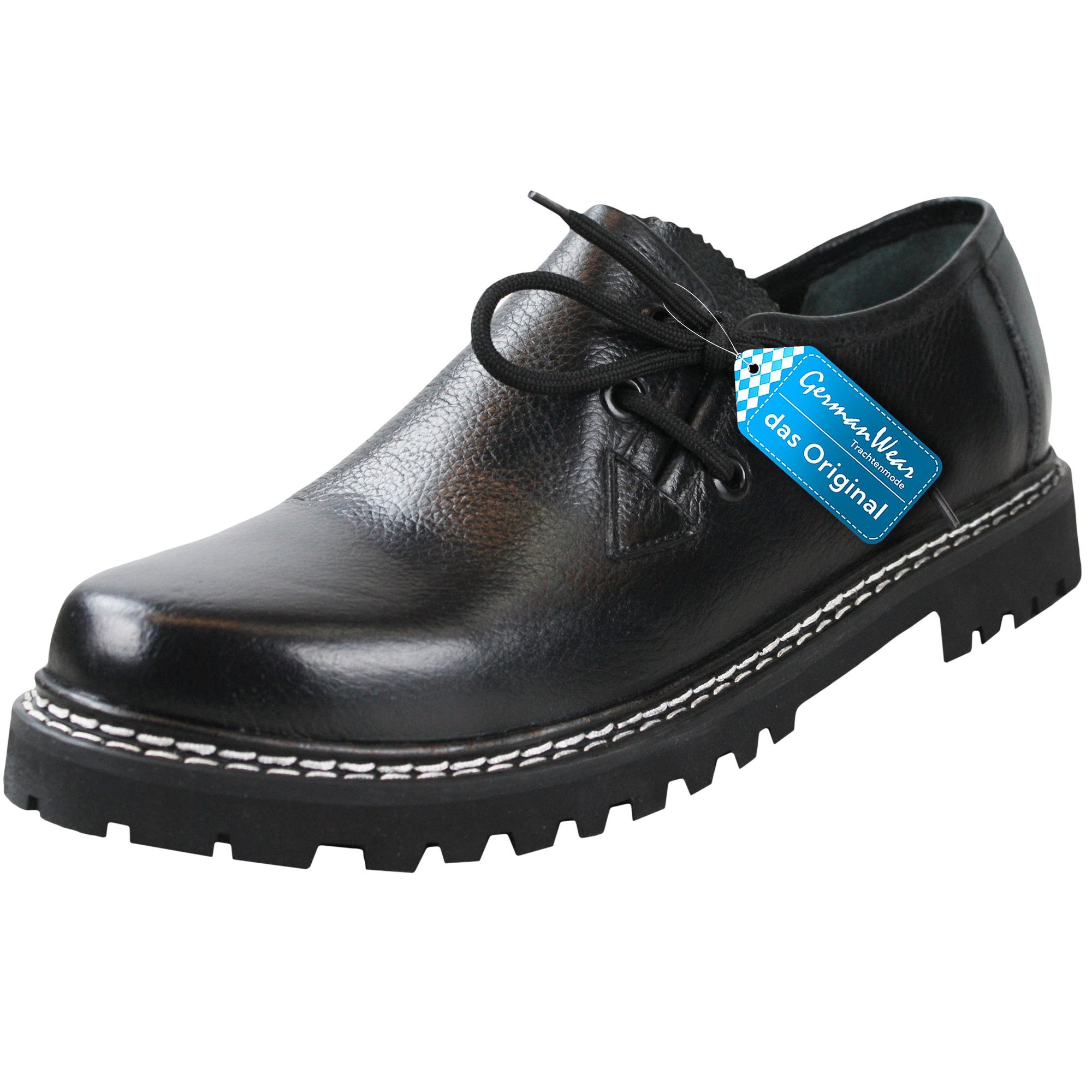 German Wear GW1800-G Haferlschuh Haferlschuhe Glattlededer Trachtenschuhe Original-Handmachart