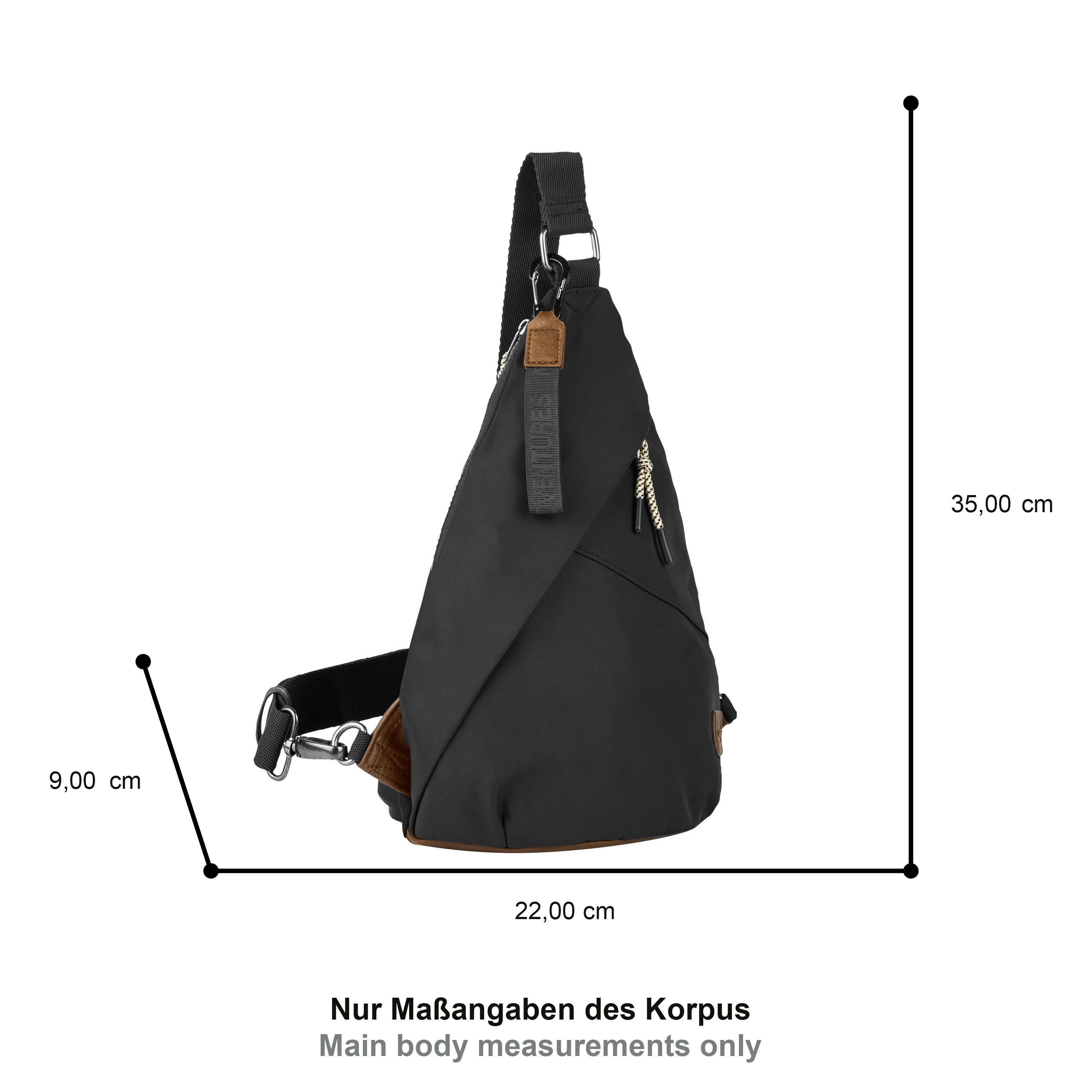 camel active Cityrucksack Aurum (2-tlg), Damen Freizeitrucksack, leicht & mit feinen Details