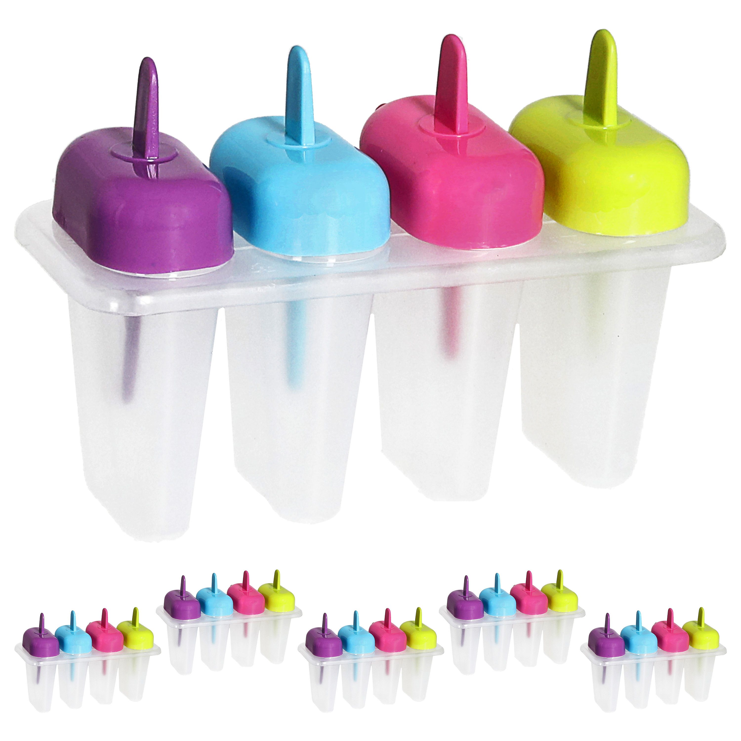 CEPEWA Eisform Eisform für Speiseeis 6x4er Set für 24 Eis 15,5x10x7,5cm Kunststoff