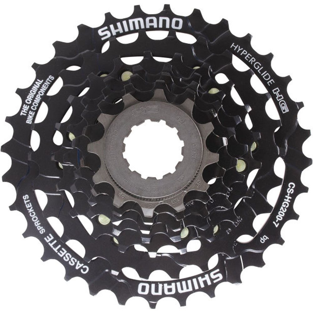 Zahnkranz SHIMANO Kassette CS-HG200 7-fach 12-14-16-18-21-26-32 Z. 1 Stk.