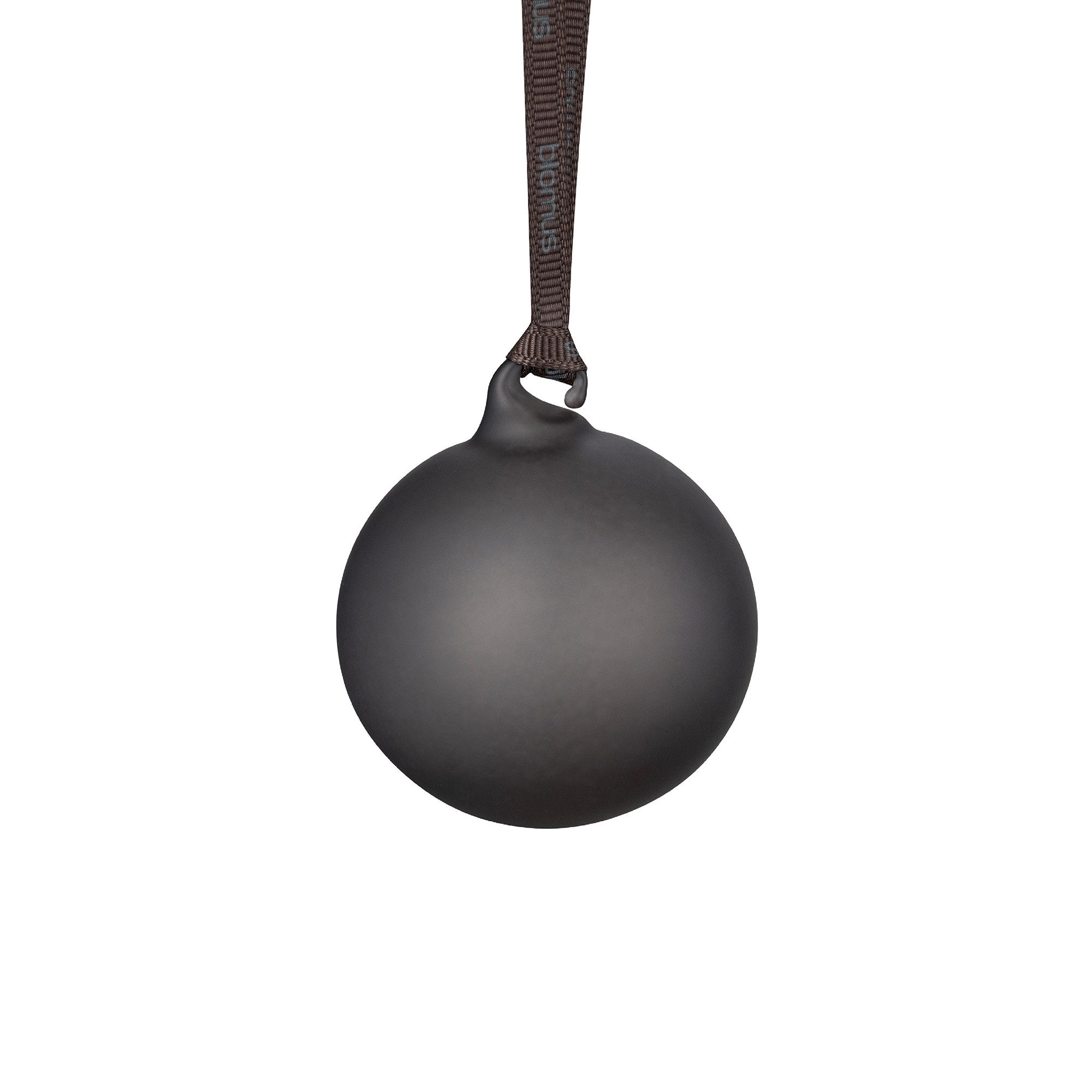 blomus Christbaumschmuck 2er Set Weihnachtsschmuck -JUHLA- Weihnachtskugeln, Christbaumdeko, moderne Farben, mattes Finish, schlichte Form, passendes Band